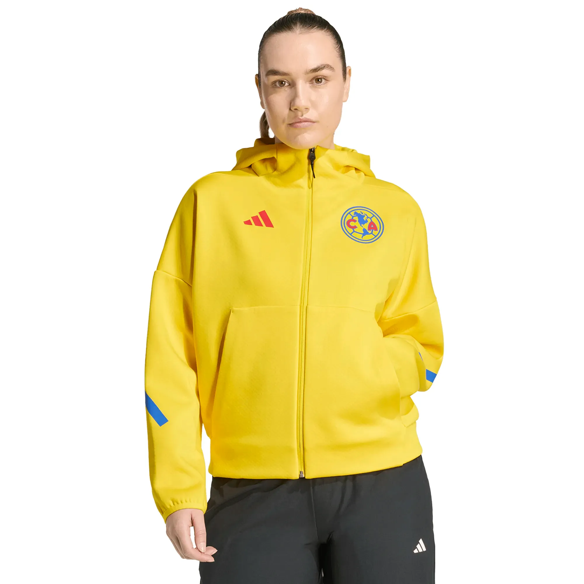 Chamarra adidas Futbol Club América Anthem Mujer KD1161