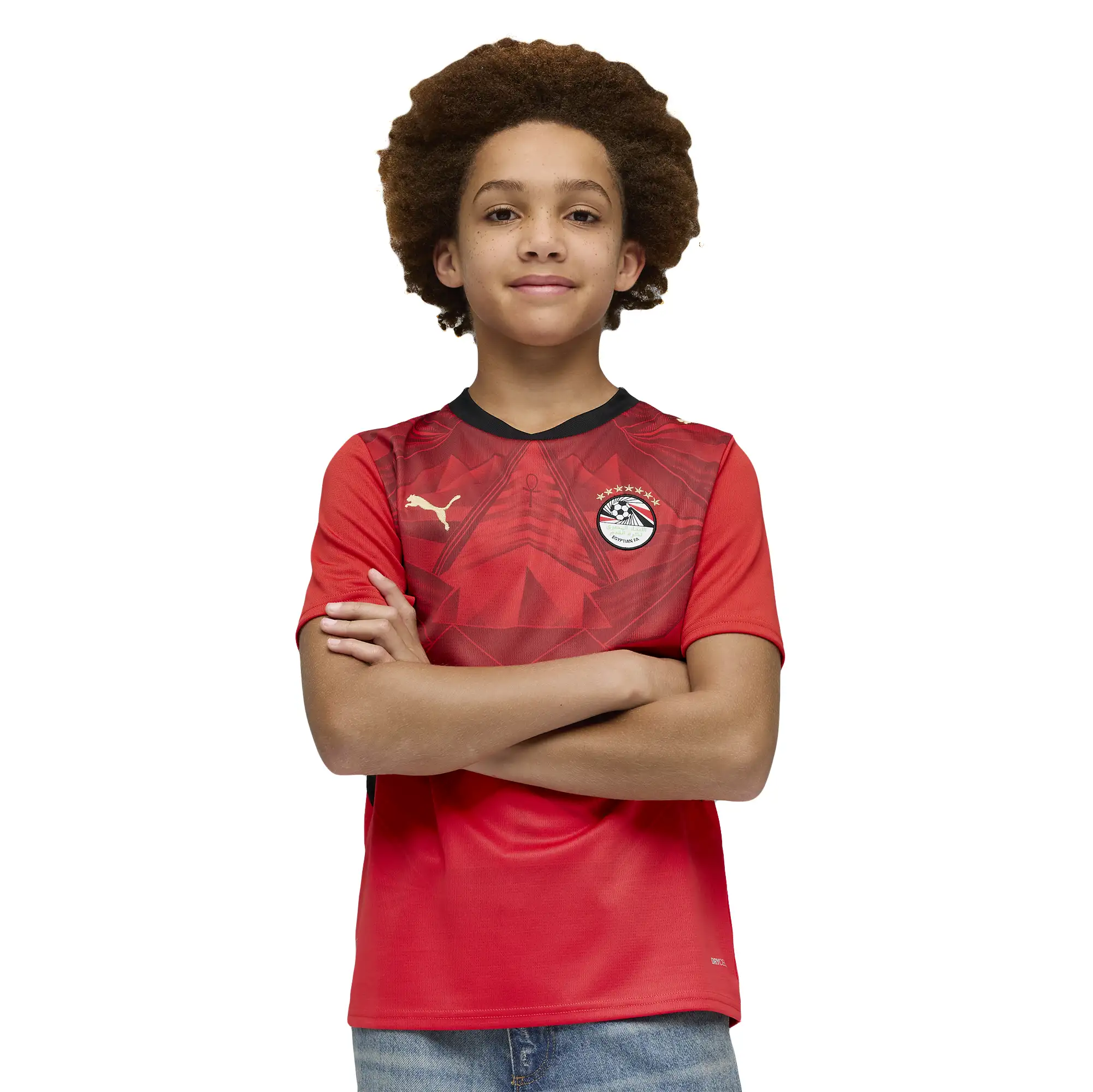 Jersey Puma Futbol Egipto Local Fan 2026 Niño 783554 01