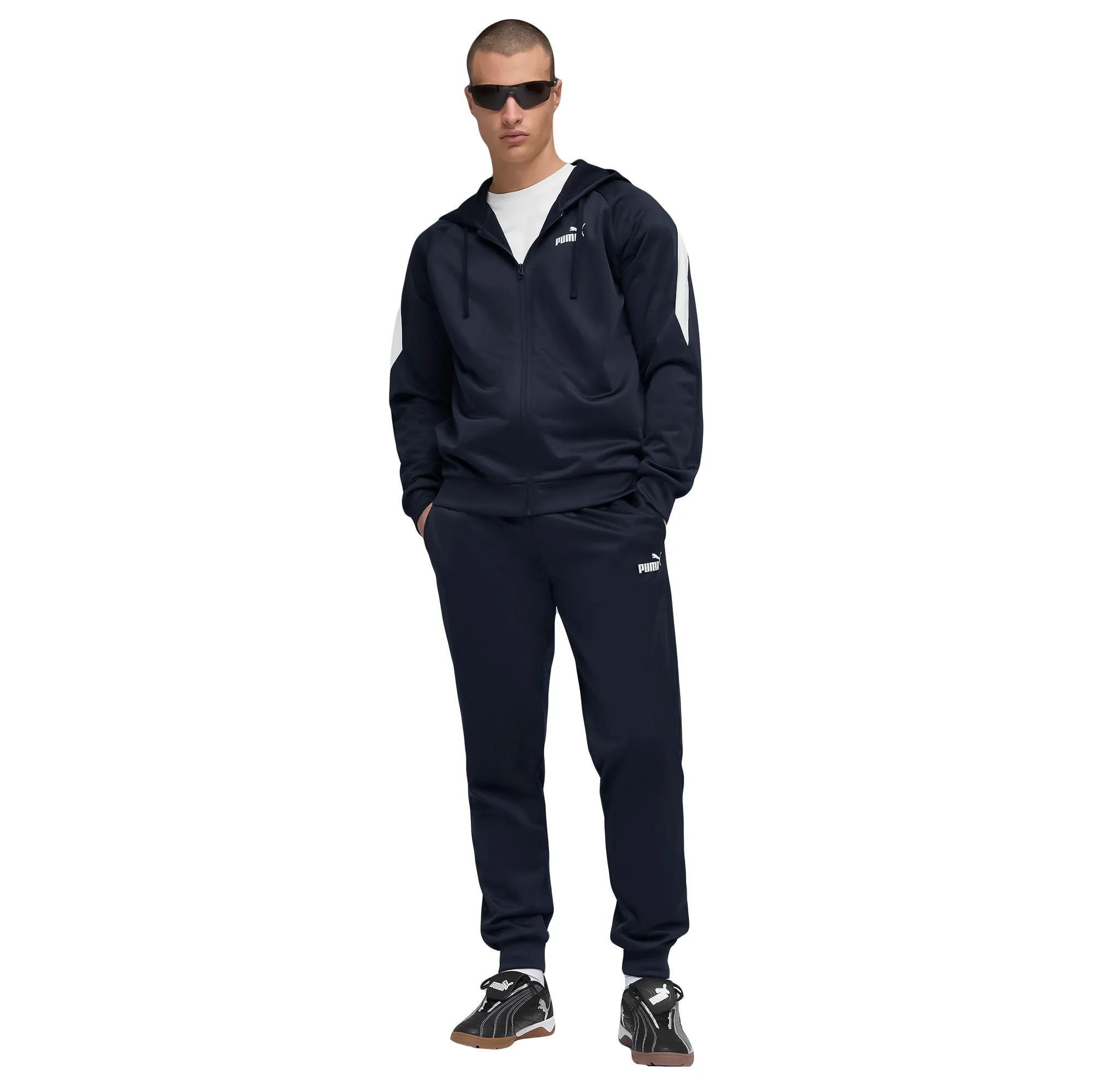 Conjunto Deportivo Puma Casual Poly Suit Hooded Hombre 691768 16