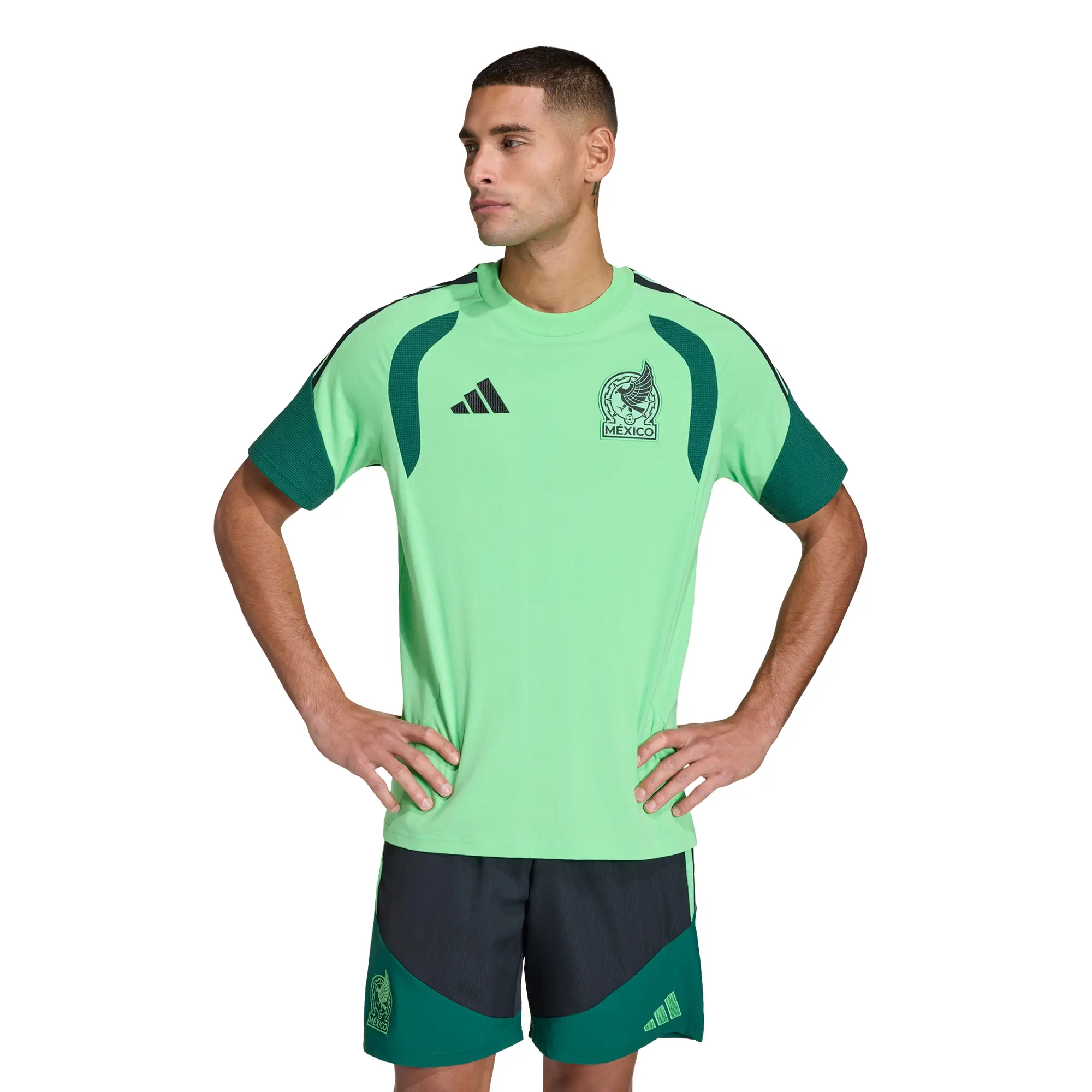 Playera adidas Futbol Selección Mexicana Tiro Hombre KB0916