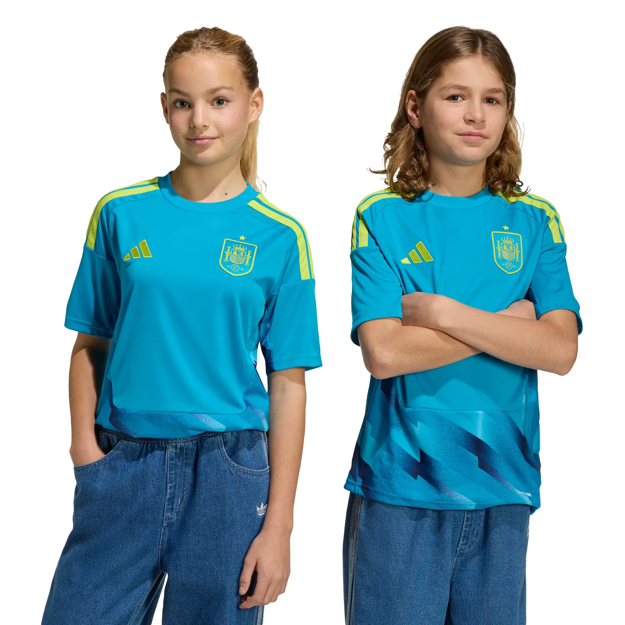Jersey adidas Futbol España Portero Local Fan 2026 Infantil Unisex KB8372