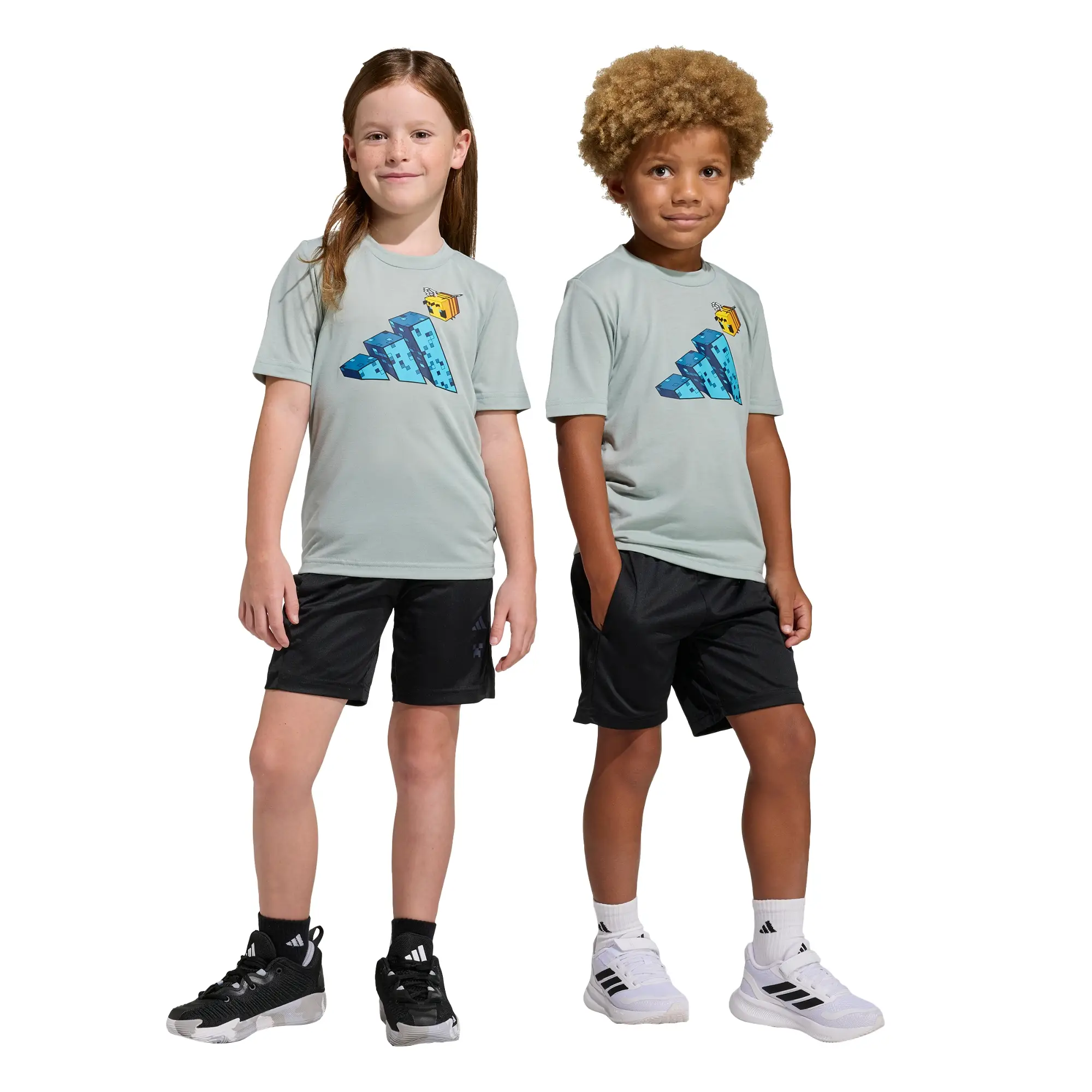Conjunto Deportivo adidas Casual Minecraft Summer Infantil Unisex KD0978