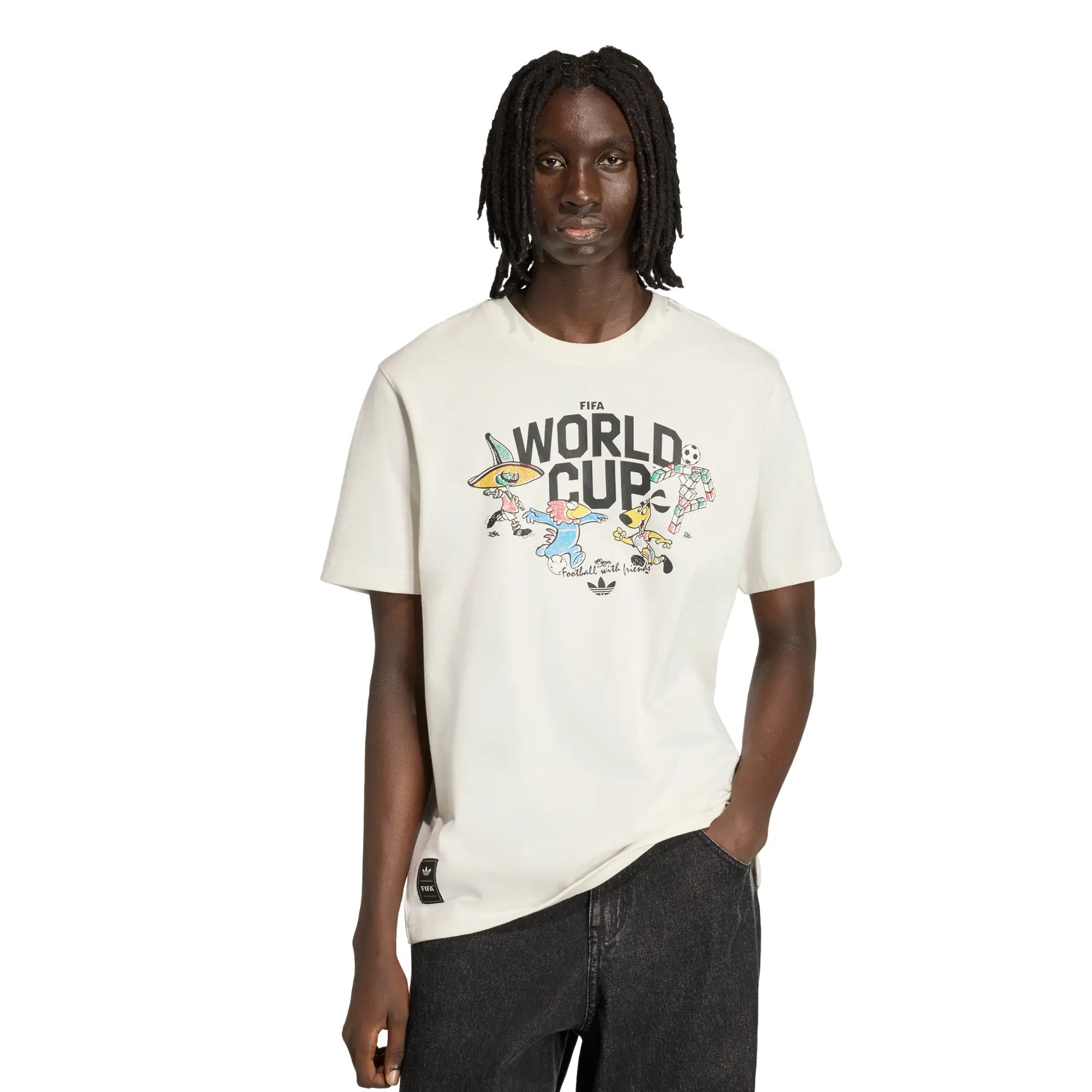 Playera Copa Mundial FIFA 26™ Group Mascot adidas Futbol Unisex KE2038