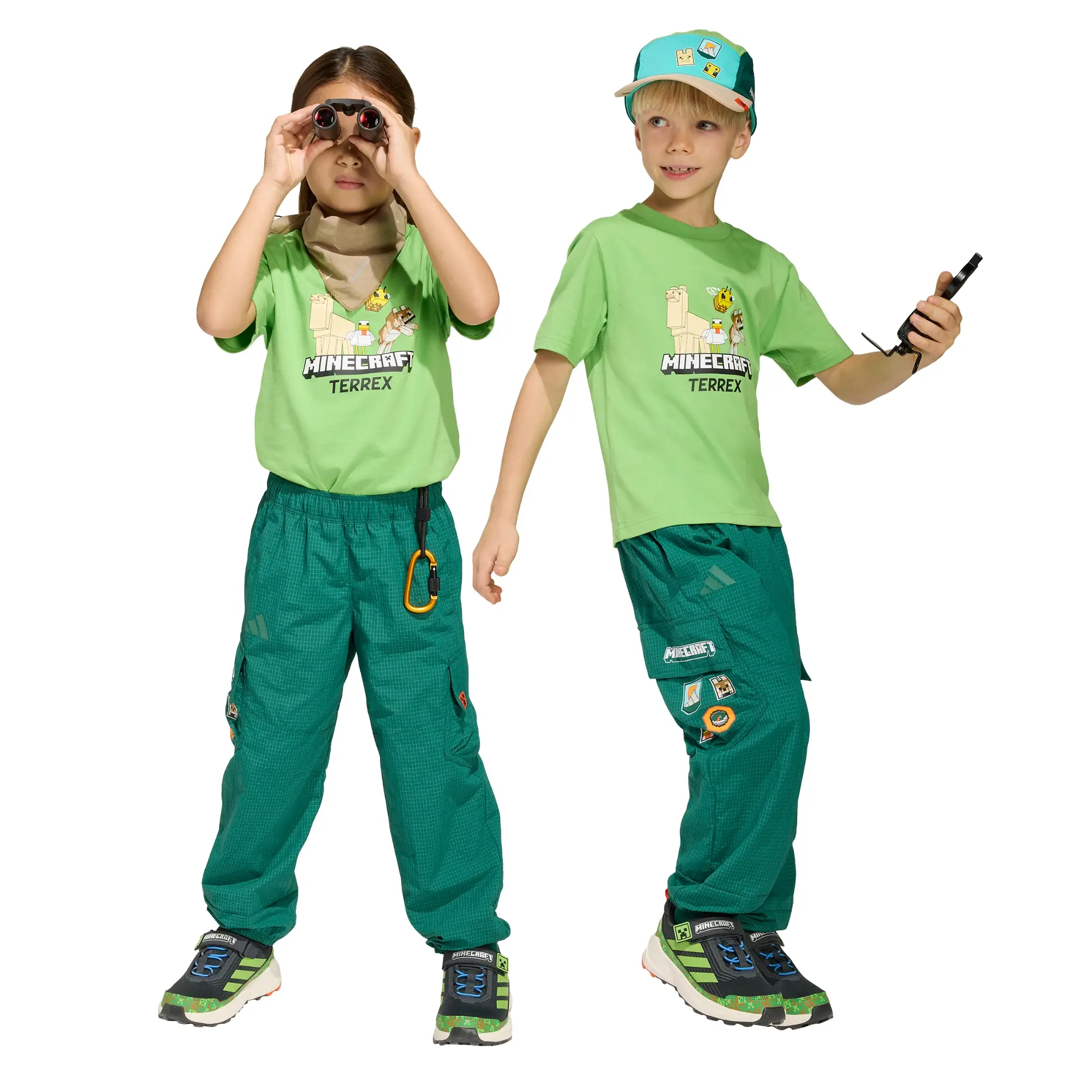 Pantalón adidas Senderismo Terrex Clima365 Minecraft Infantil Unisex JY2446