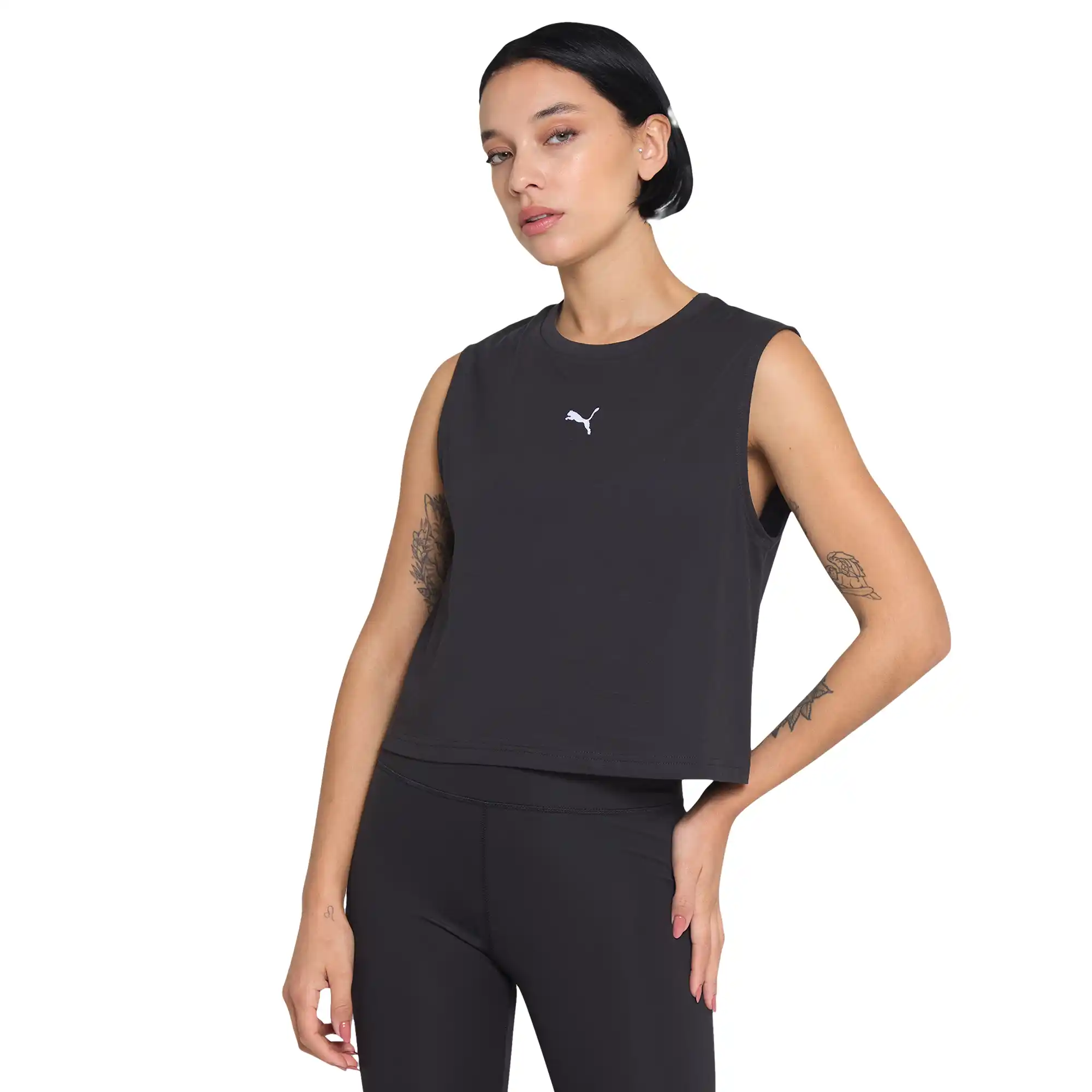 Tank Puma Casual Cropped Mujer 637591 01