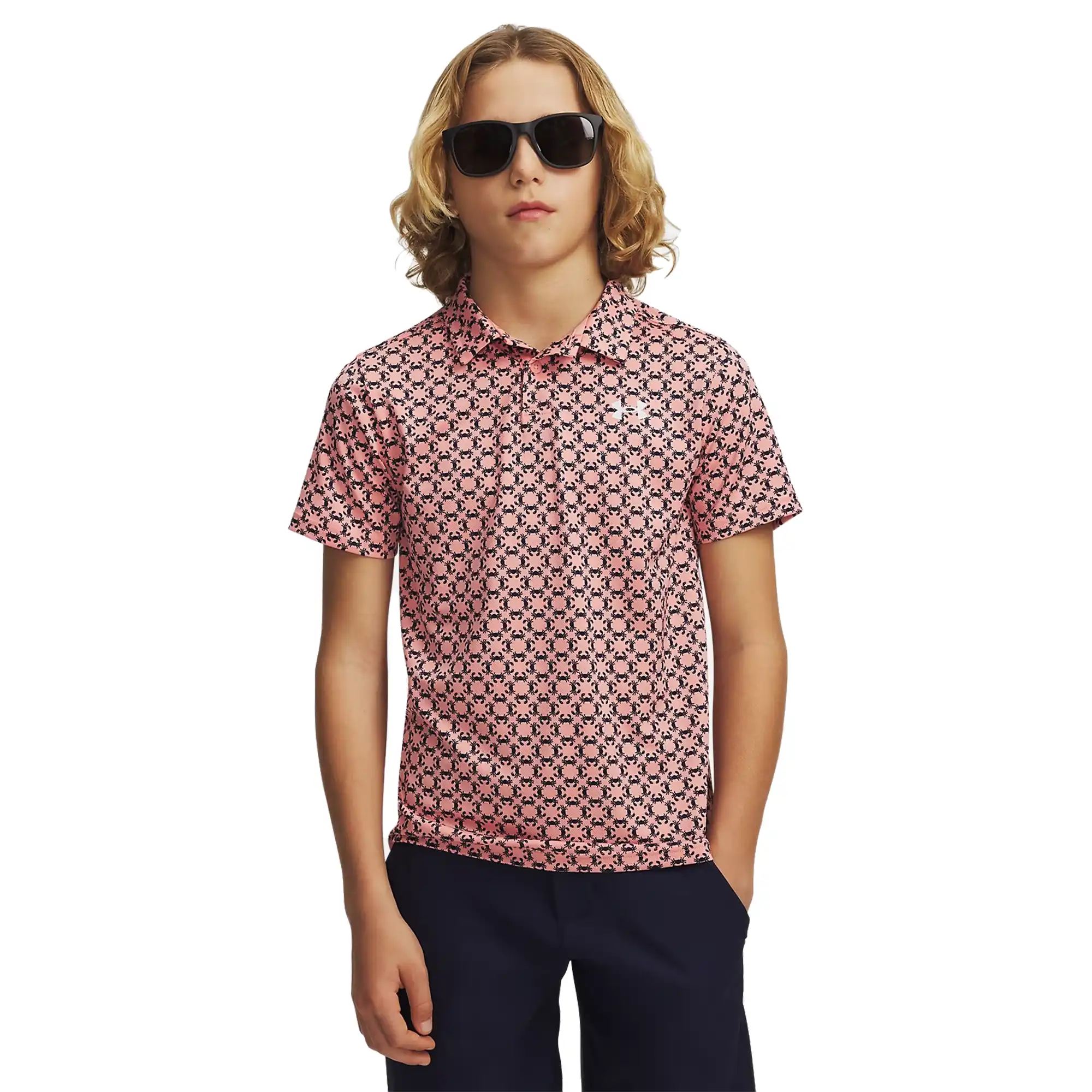Polo Under Armour Golf Matchplay Printed Niño 6009817-603