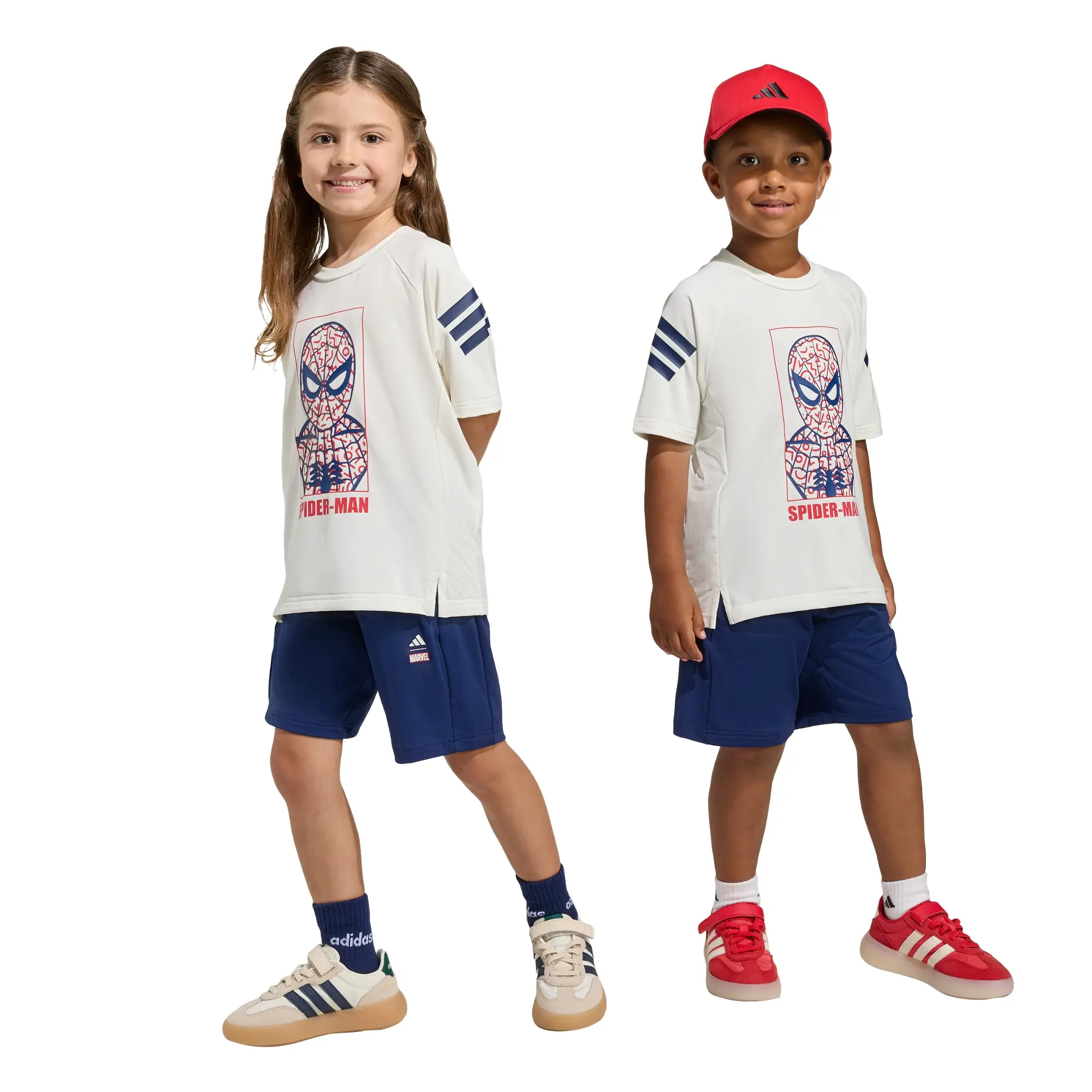 Conjunto Deportivo adidas Casual x Marvel Spider-Man Infantil Unisex JZ3544