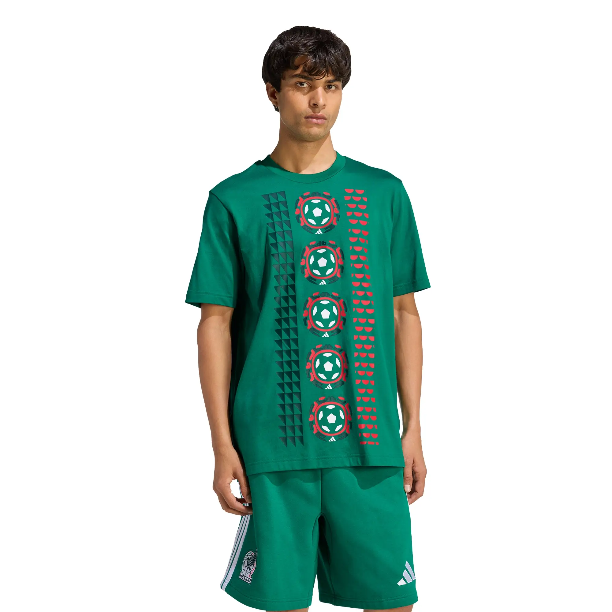 Playera adidas Futbol DNA México Hombre JZ6496