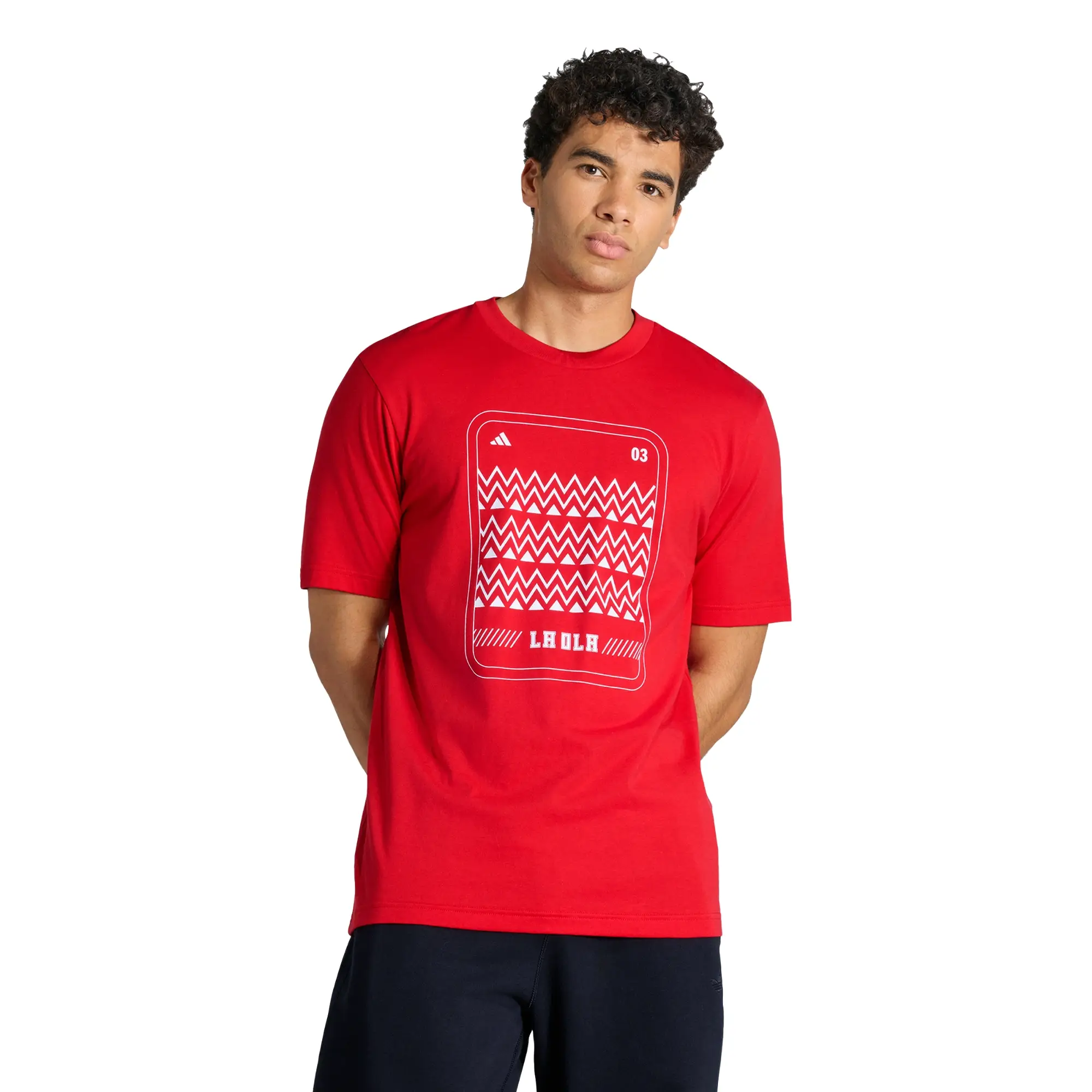 Playera adidas Futbol ADN México Hombre JZ9021