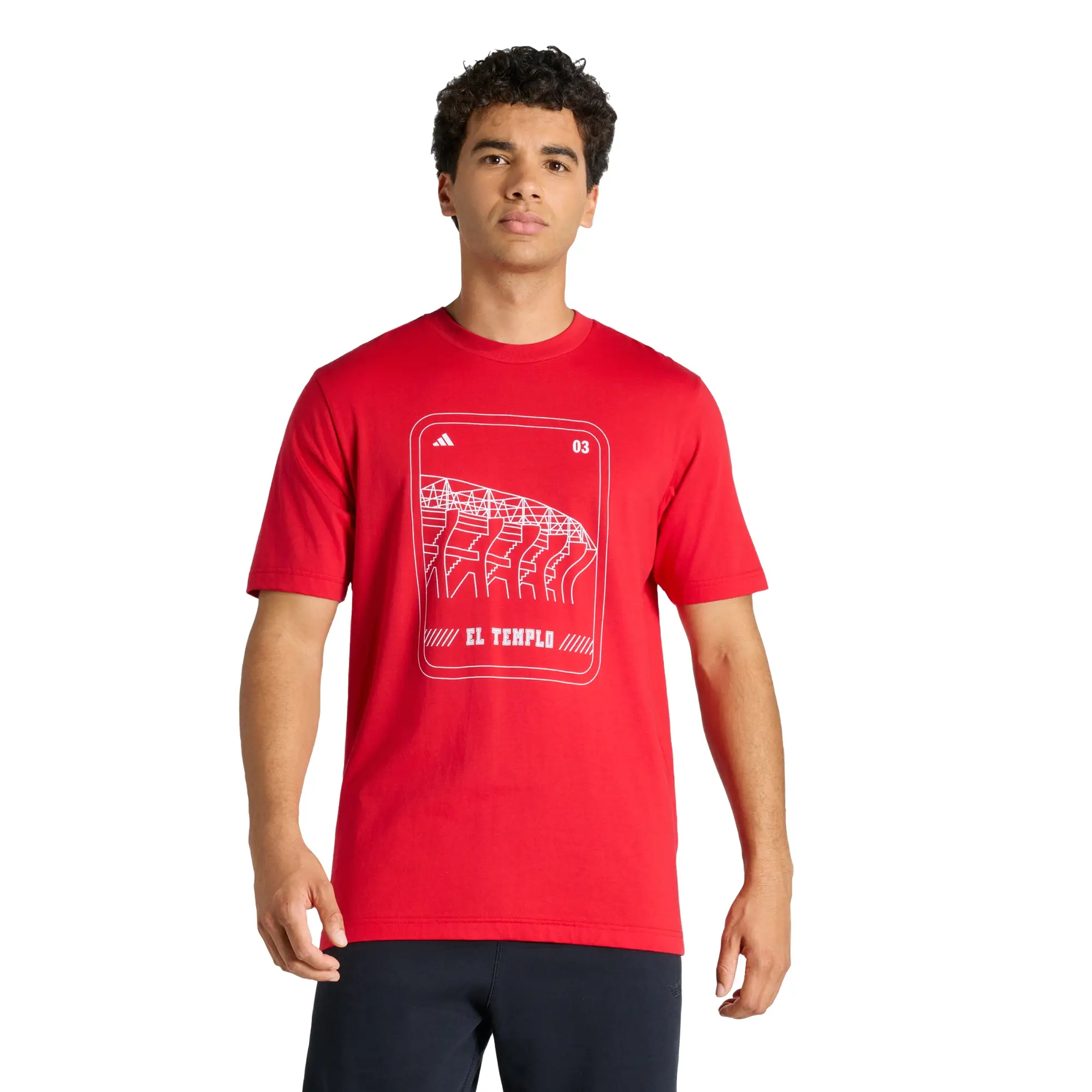 Playera adidas Futbol ADN México Hombre JZ9022