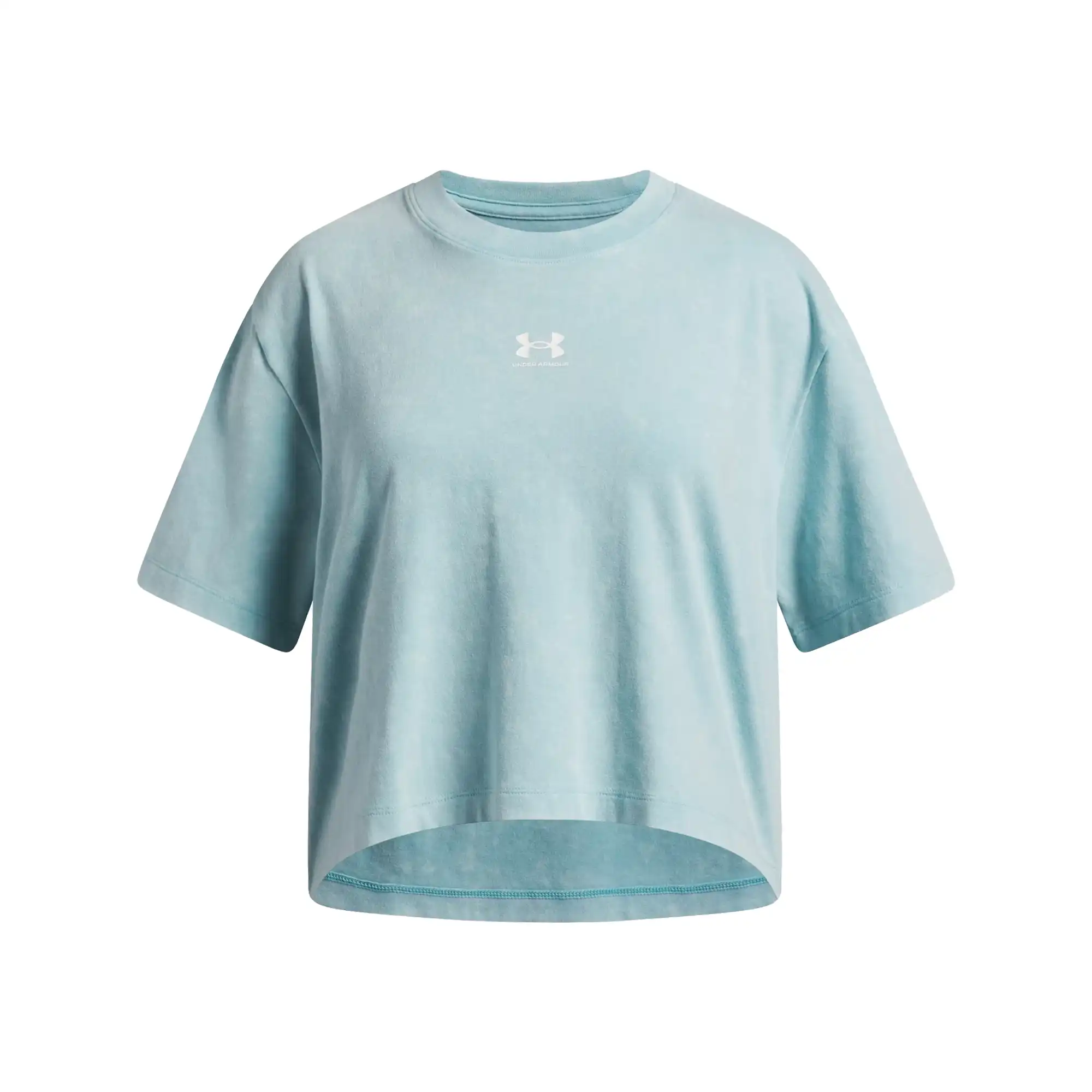 Playera Under Armour Casual Rival Wash Niña 6011673-425