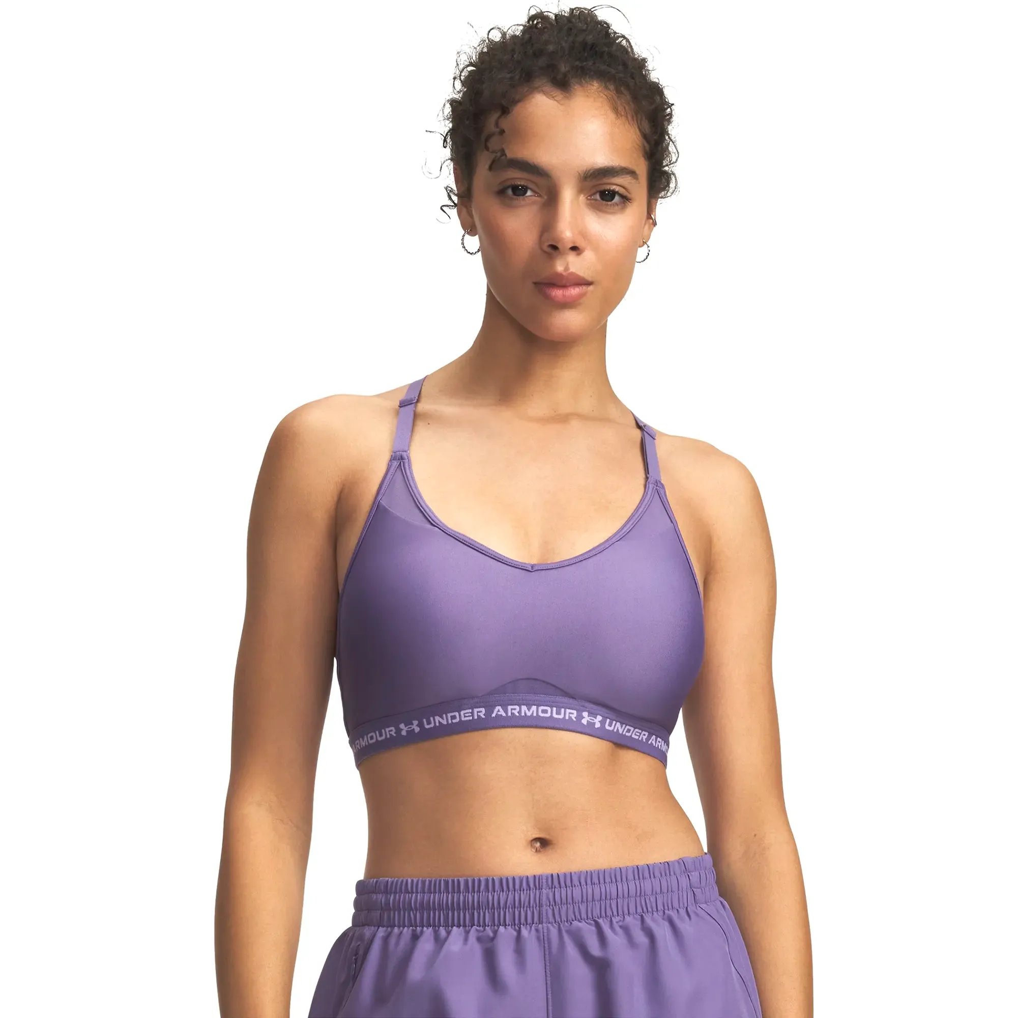 Sujetador Deportivo Under Armour Heatgear Crossback Low Mujer 1386424-520