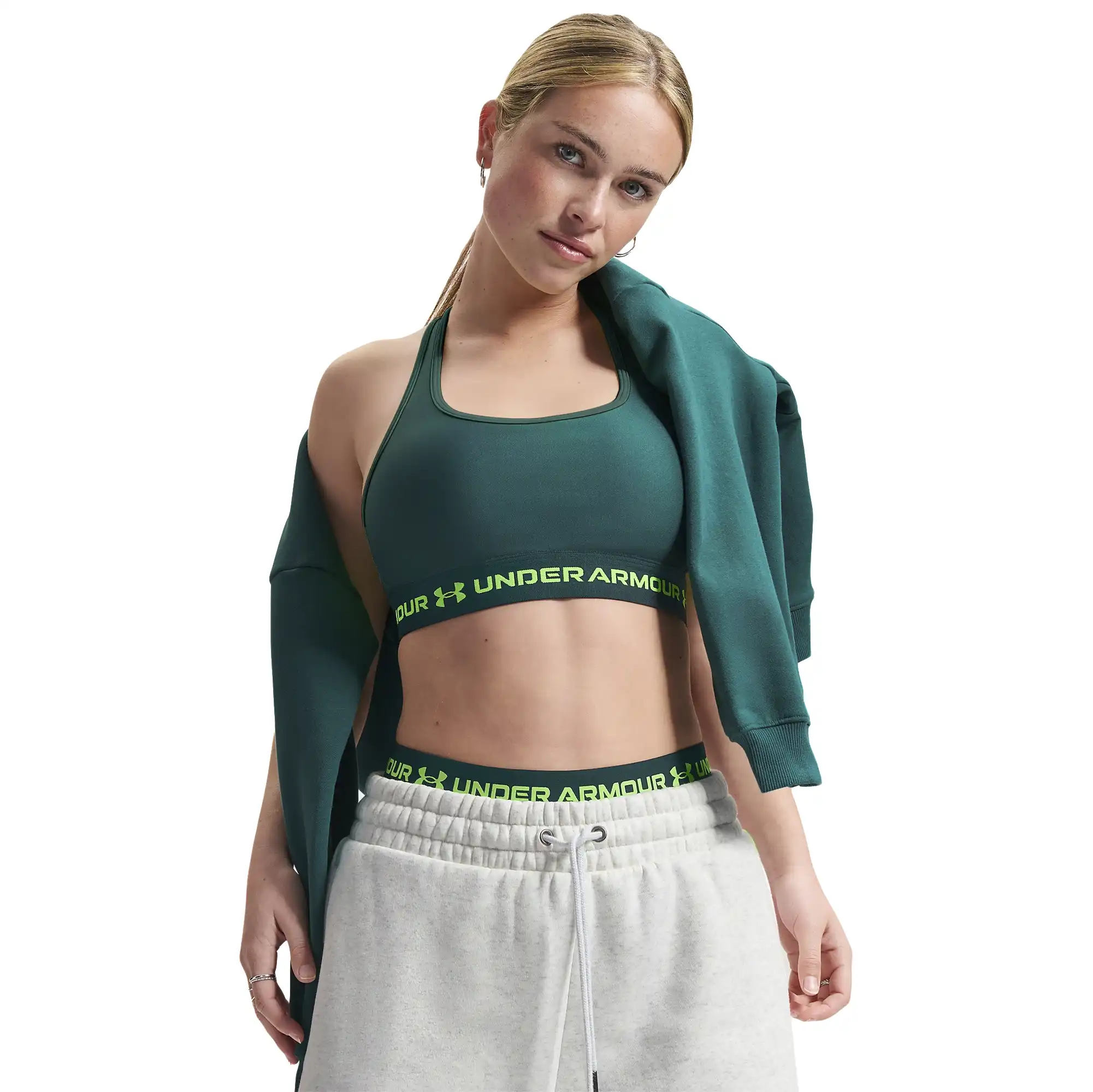 Sujetador Deportivo Under Armour Mid Crossback Mujer 1361034-338
