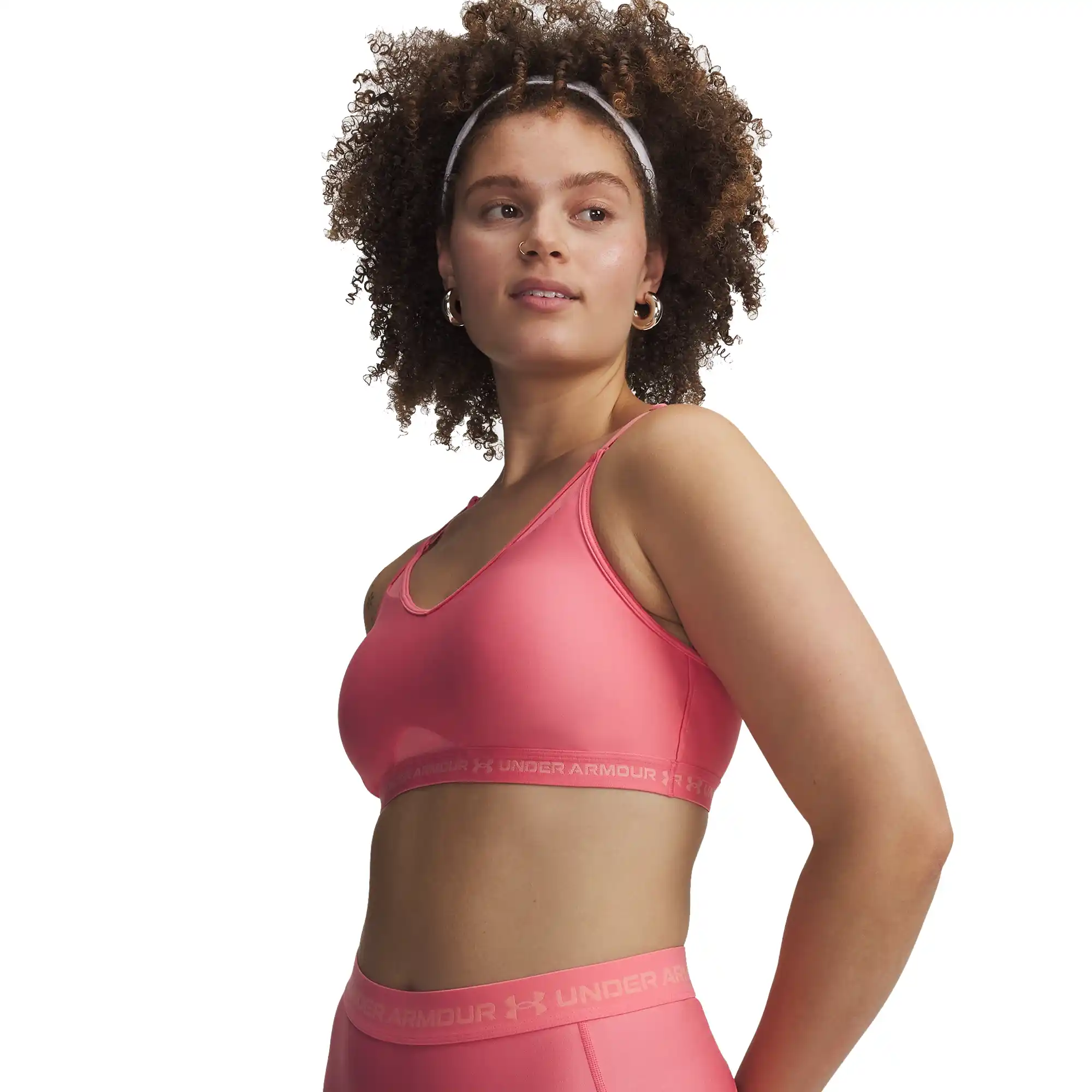Sujetador Deportivo Under Armour Heatgear Crossback Low Mujer 1386424-600