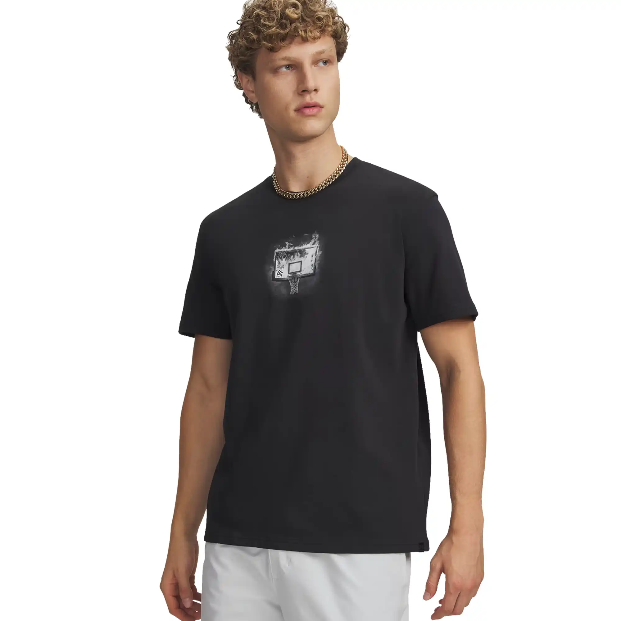 Playera Under Armour Basquetbol Curry Let Him Cook Hombre 6009784-001