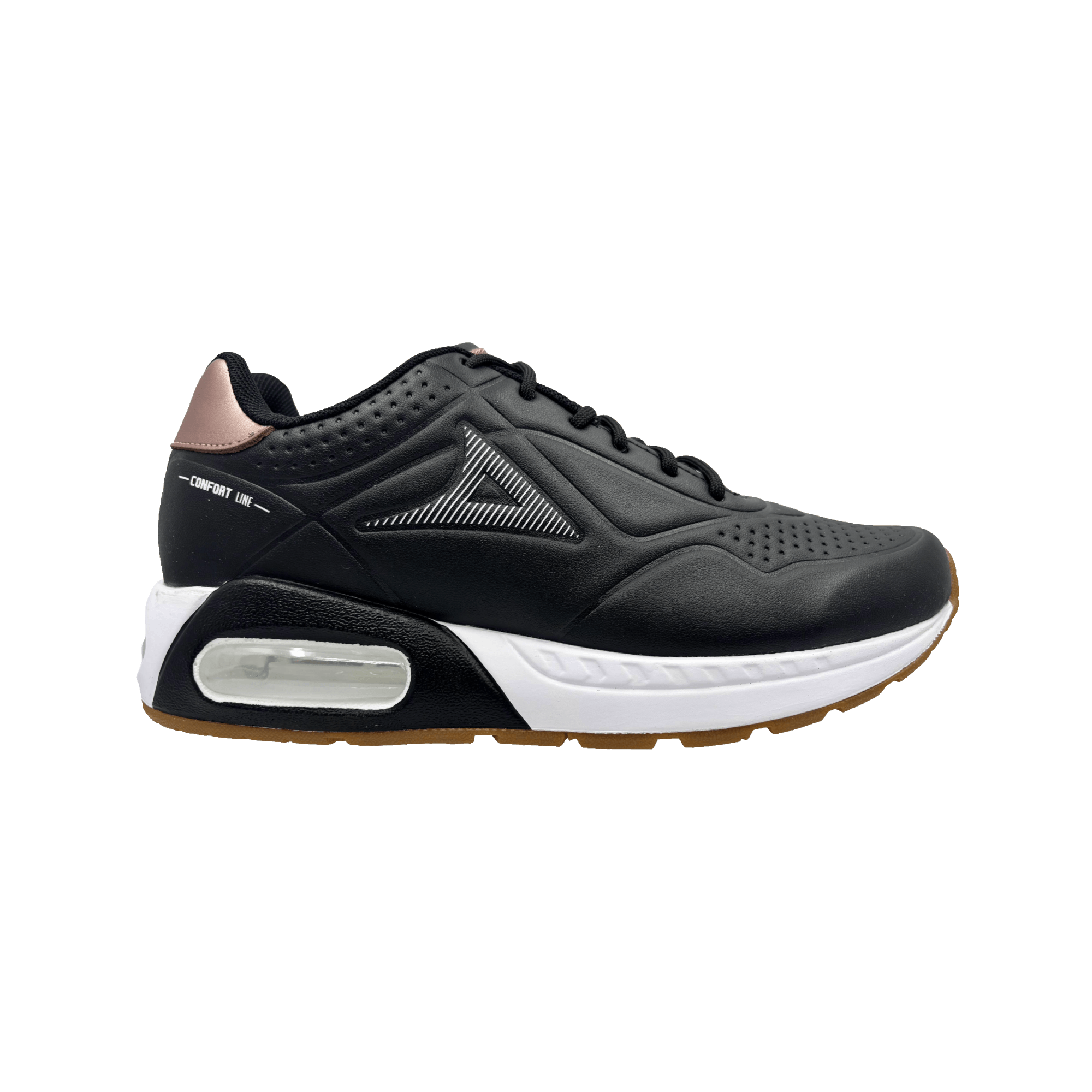 Tenis Pirma Casual Confort Retro 5076 Mujer Negro