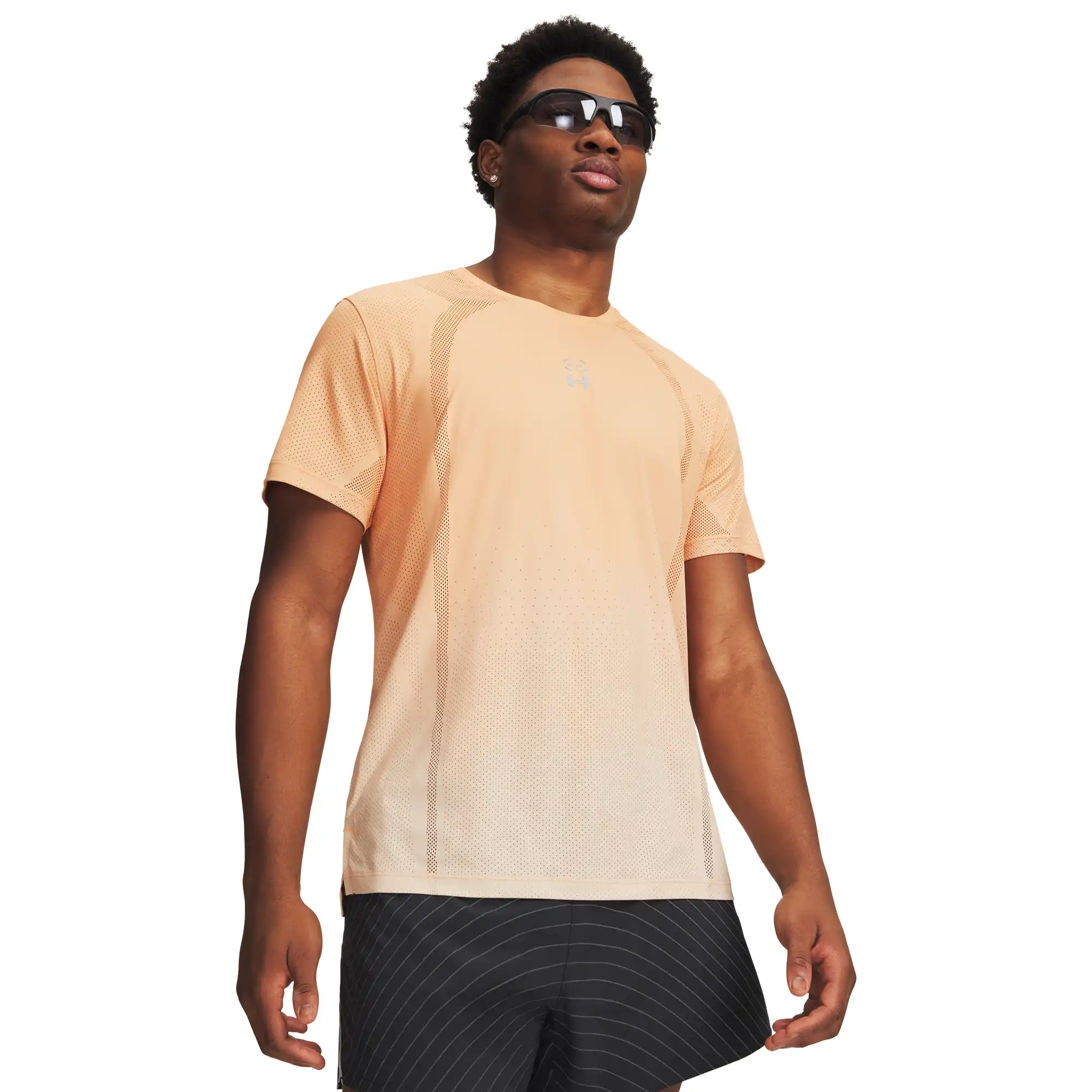 Playera Under Armour Correr Halo Hombre 6010910-870