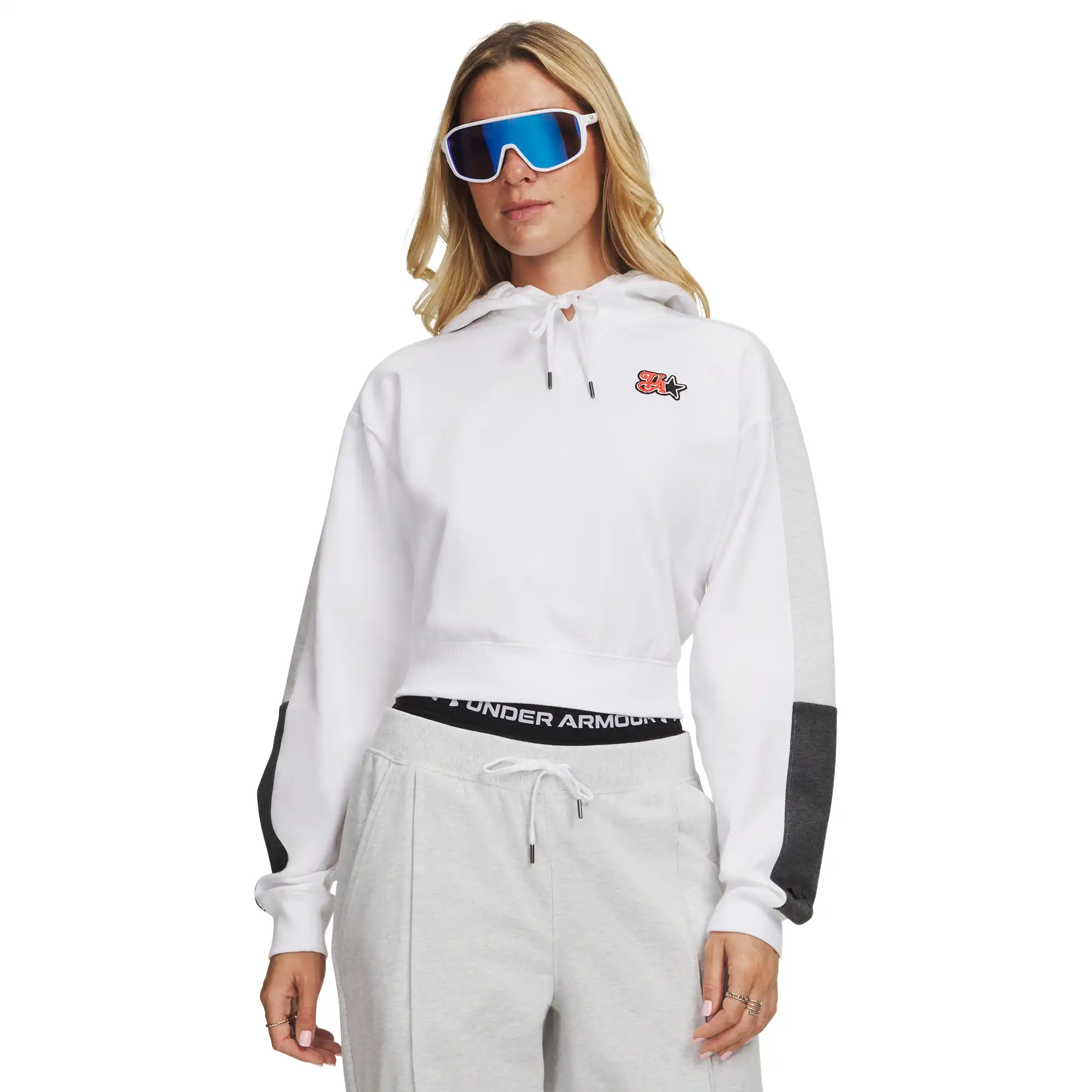 Sudadera Under Armour Entrenamiento Sport Terry Trend Mujer 6009705-100