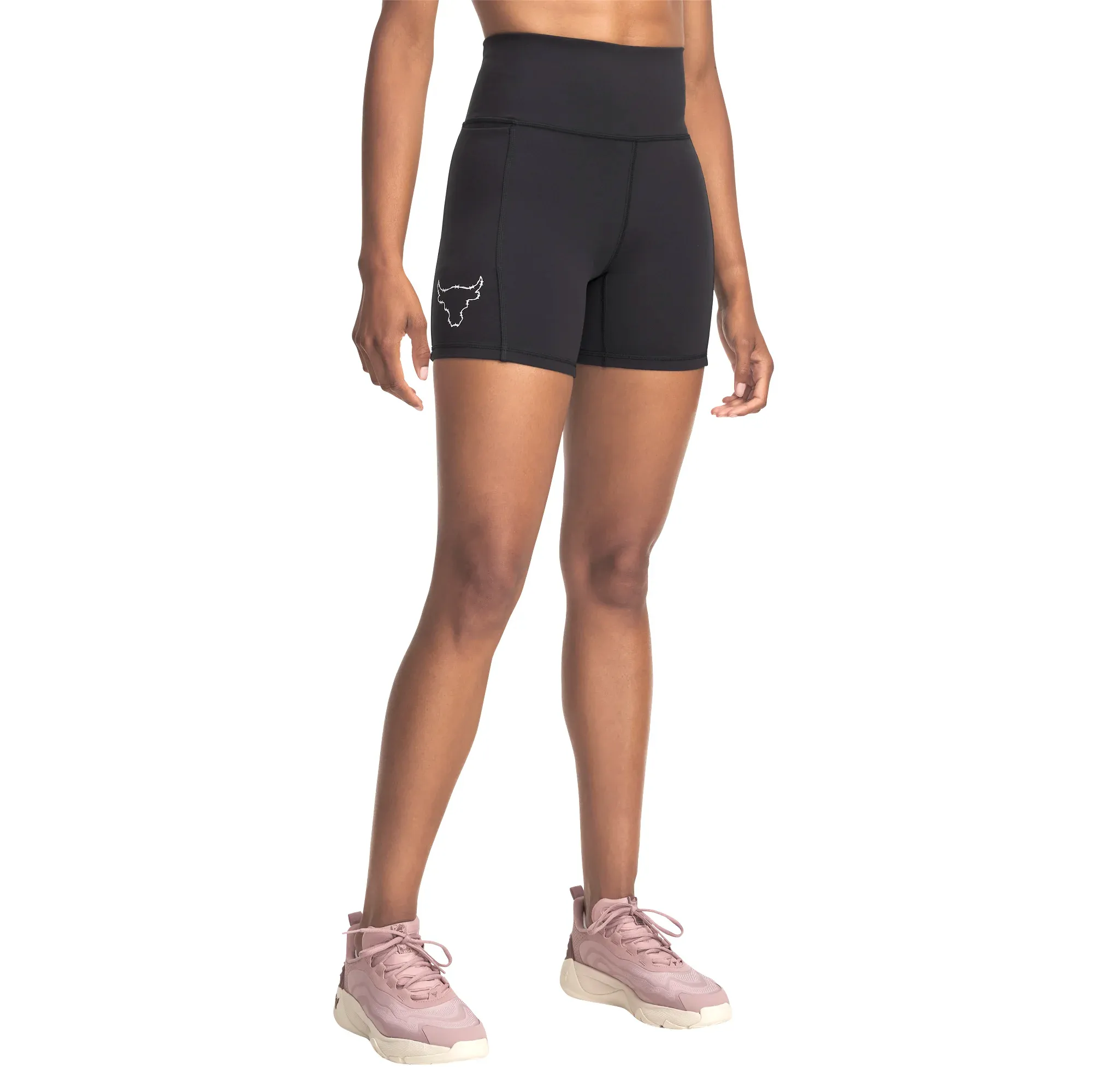 Short Under Armour Entrenamiento Project Rock Mujer 6005086-002