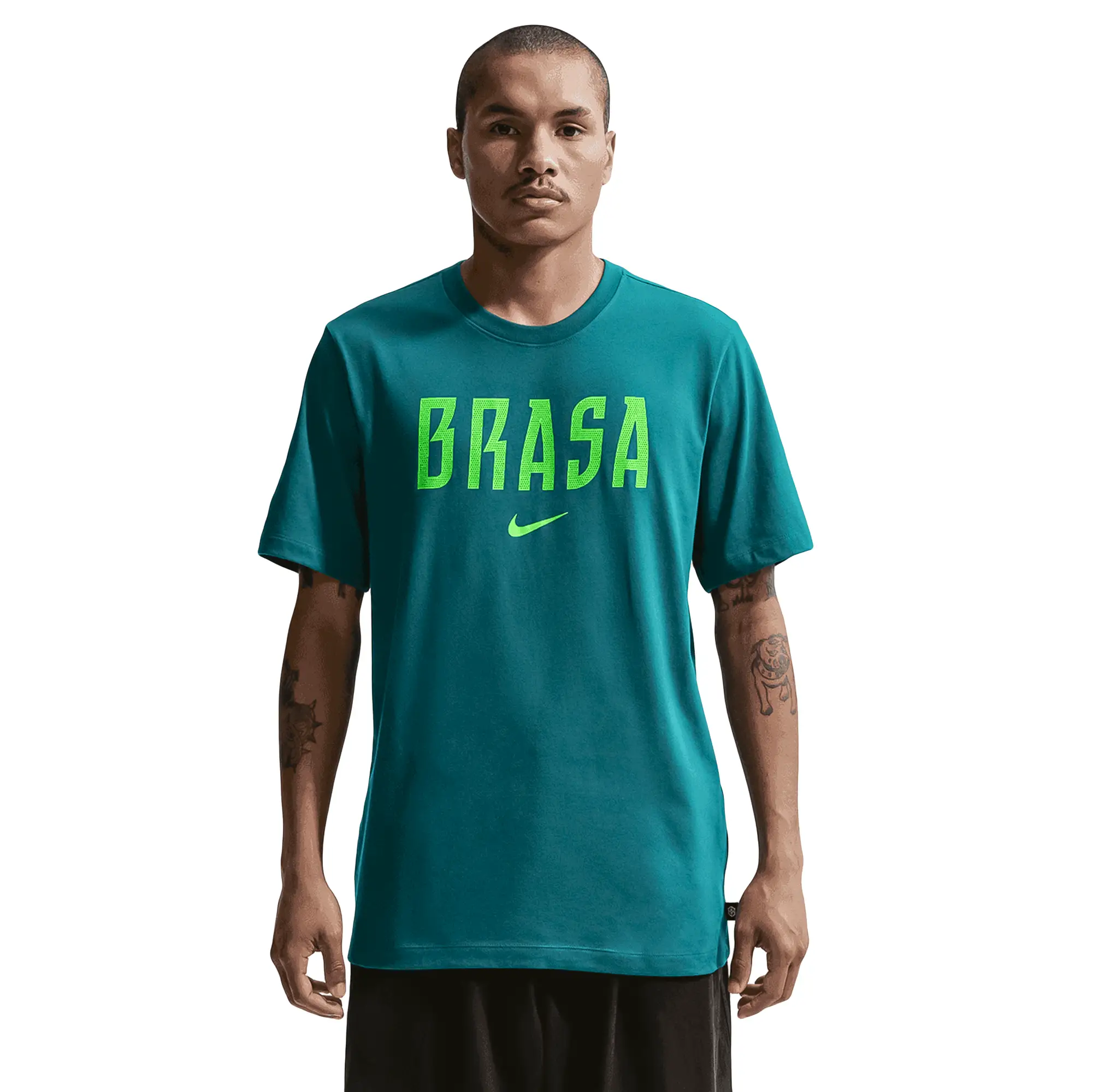 Playera Nike Futbol Brasil Hombre IH2175-381
