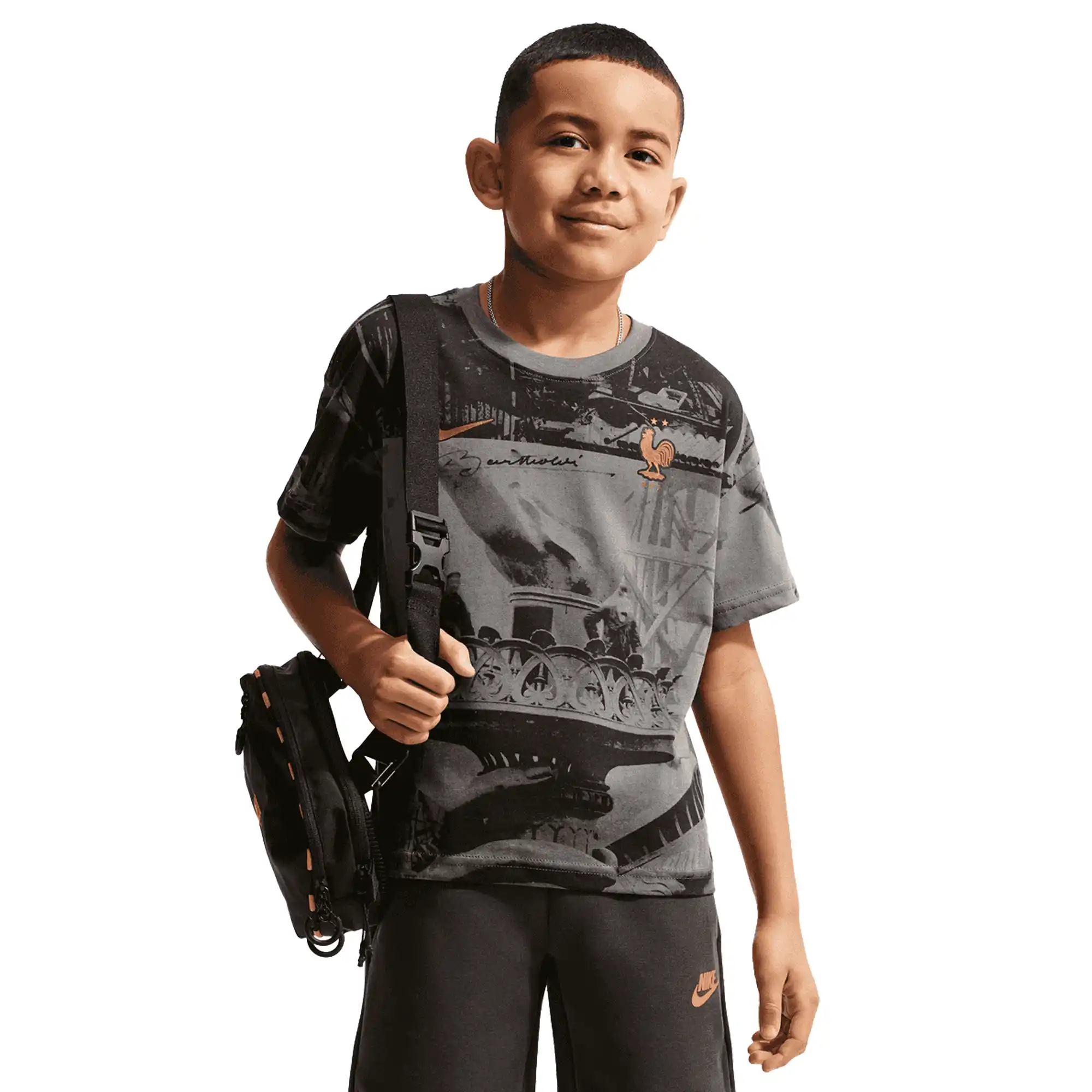 Playera Nike Futbol Francia Niño IQ2192-068