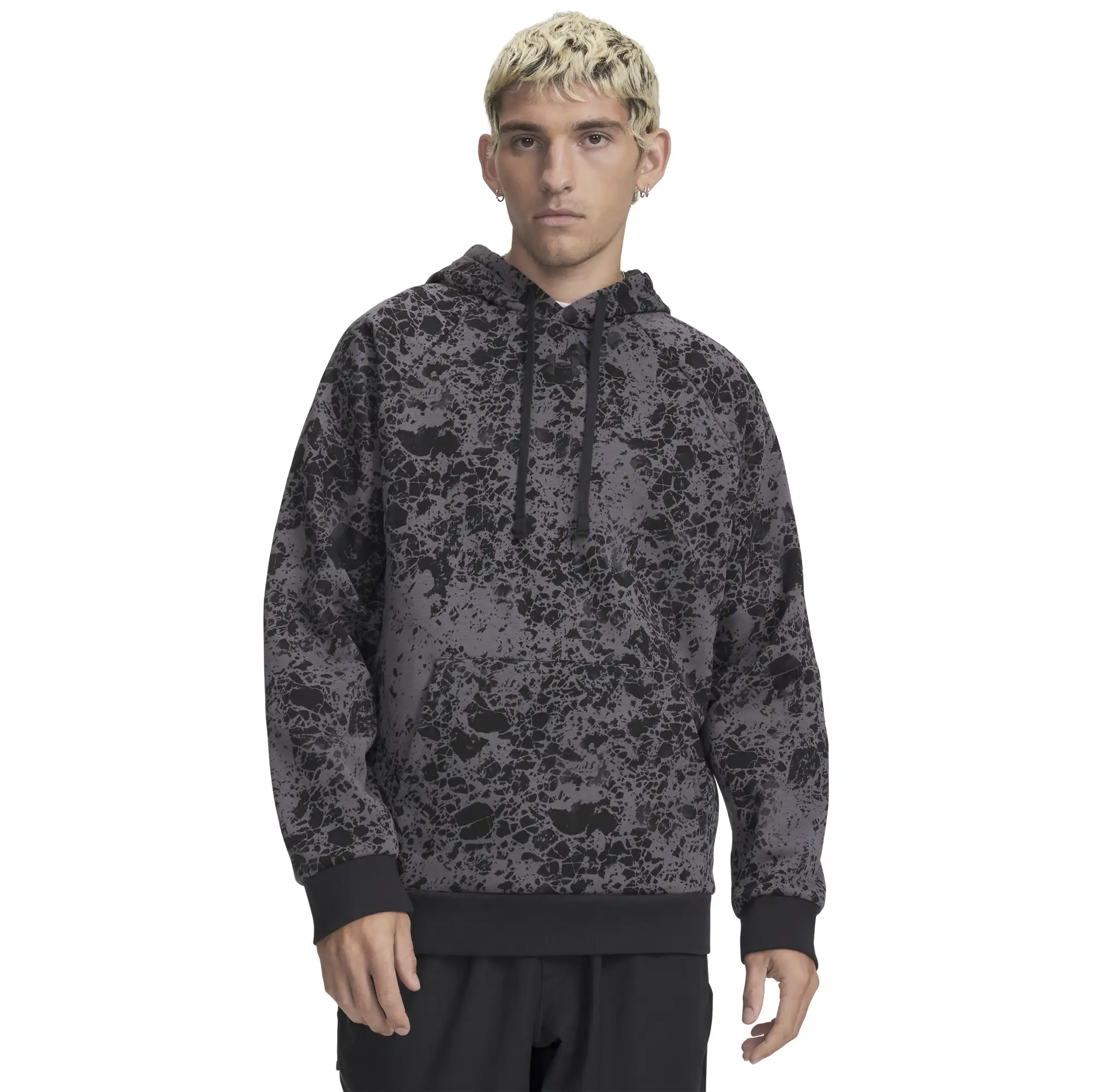 Sudadera Under Armour Entrenamiento Rival Fleece Printed Hombre 6009354-001