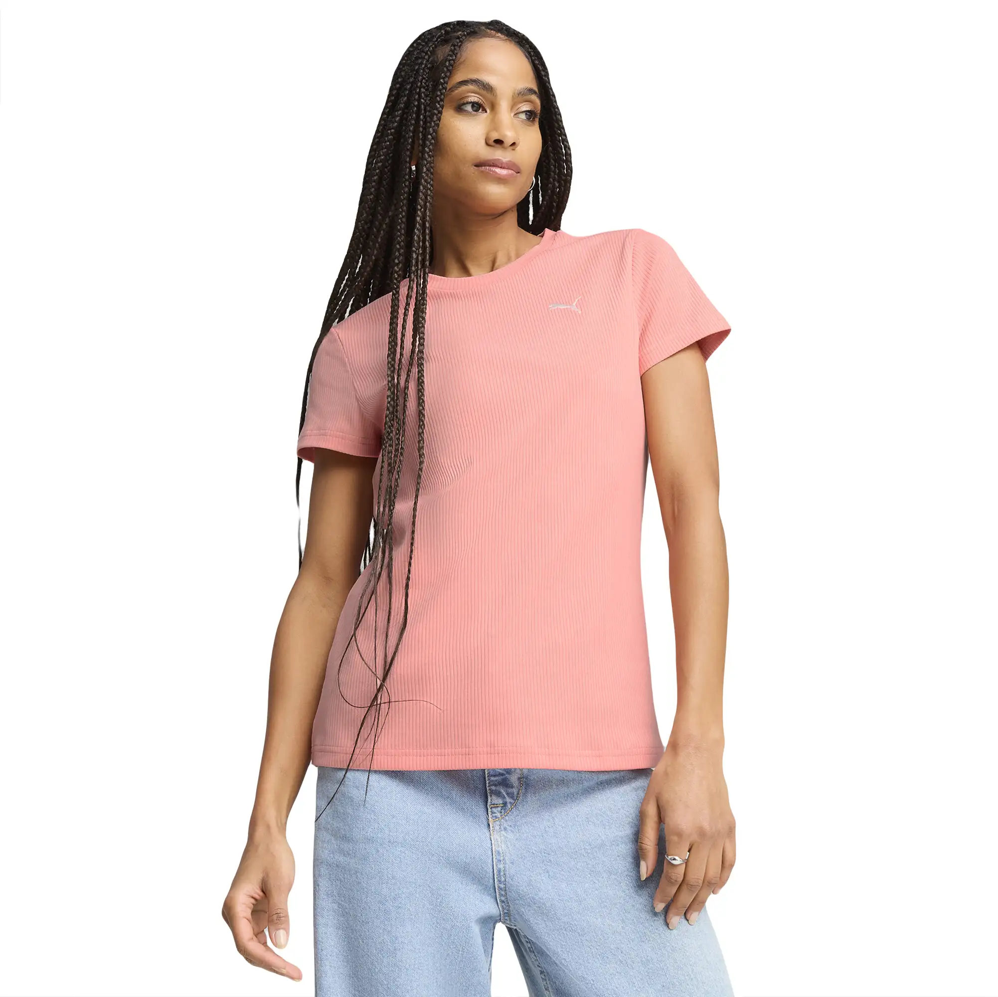 Playera Puma Casual Essentials ELEVATED Mujer 685021 18