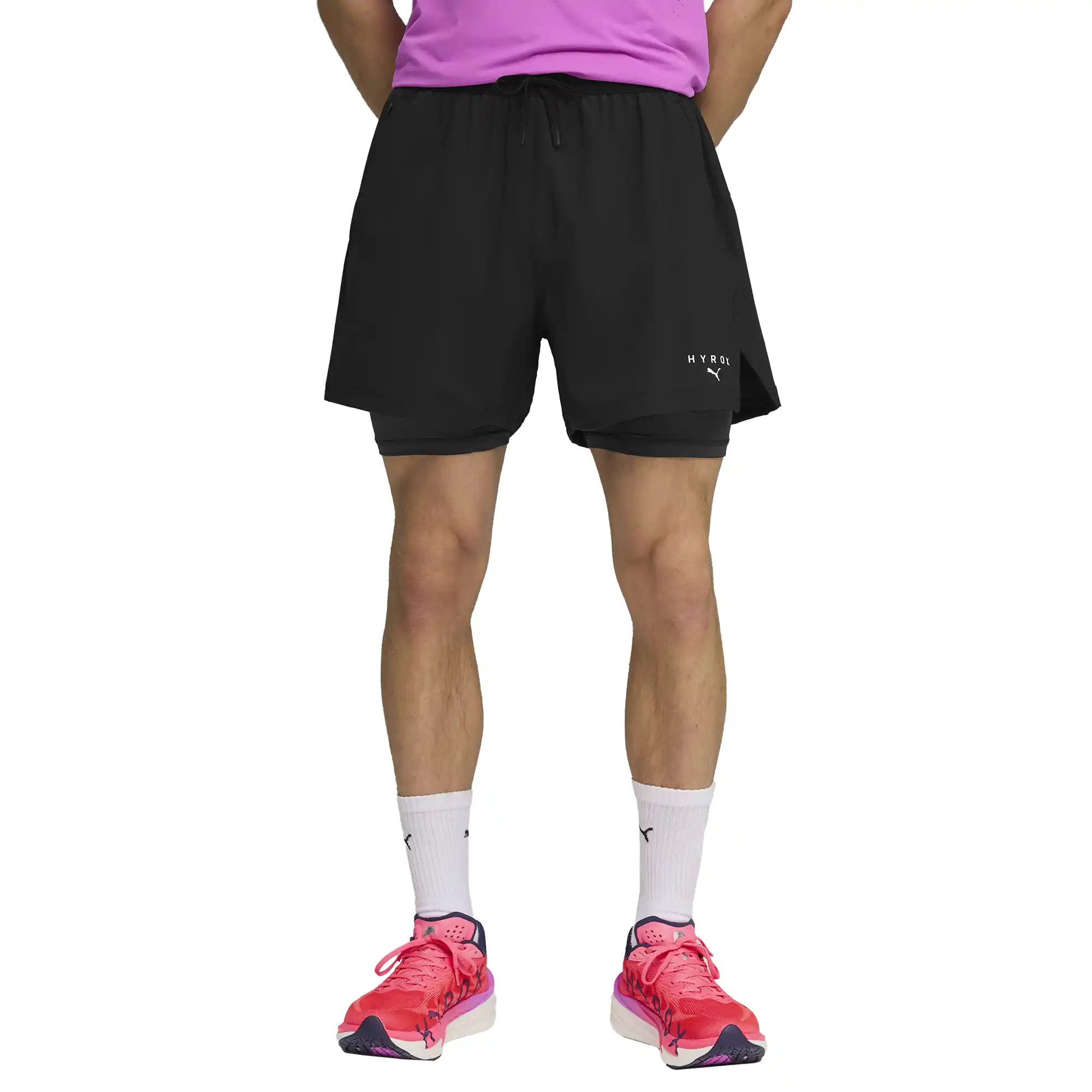 Short Puma Entrenamiento x HYROX DryElite 2 en 1 Hombre 528566 01