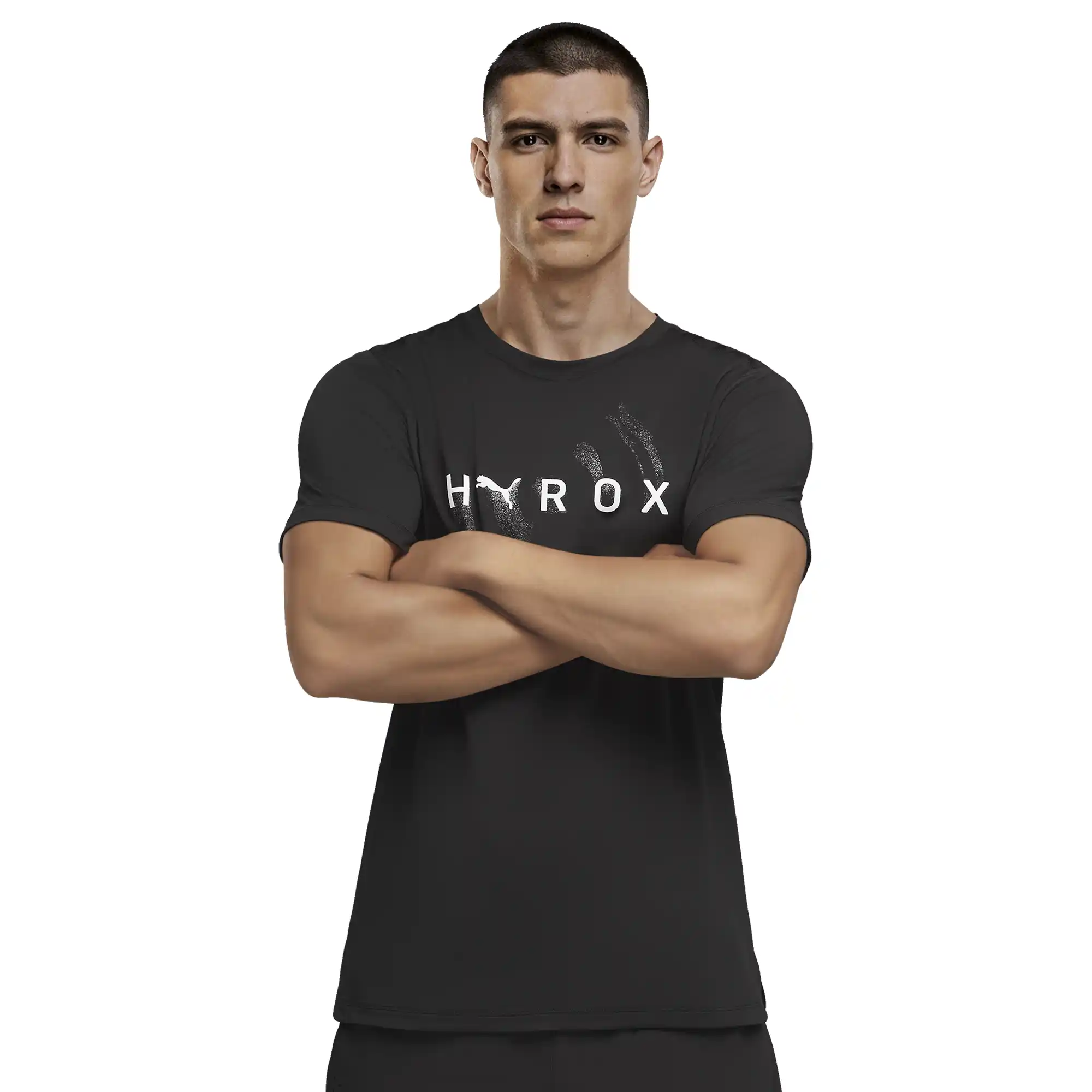 Playera Puma Entrenamiento x HYROX CLOUDSPUN Ultra Soft Hombre 528517 01