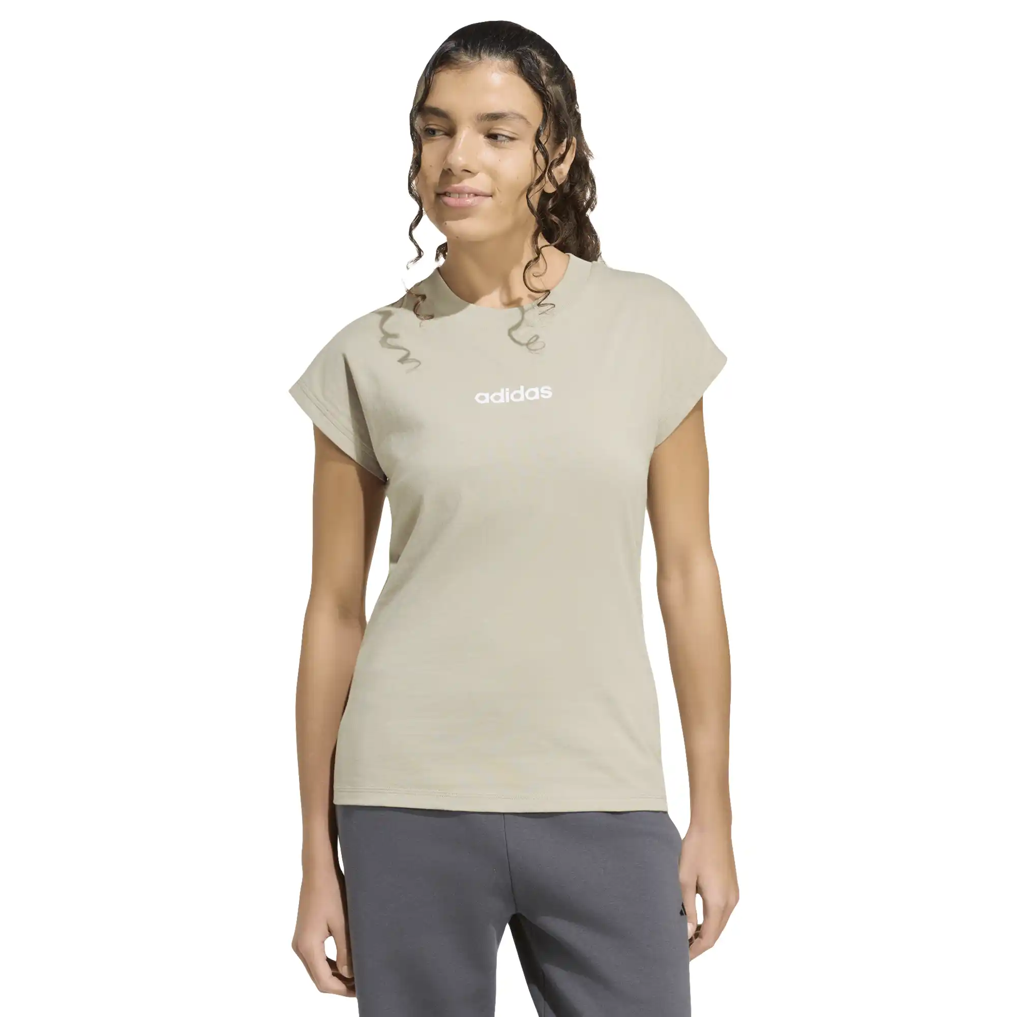 Playera adidas Essentials Linear Mujer KC5194