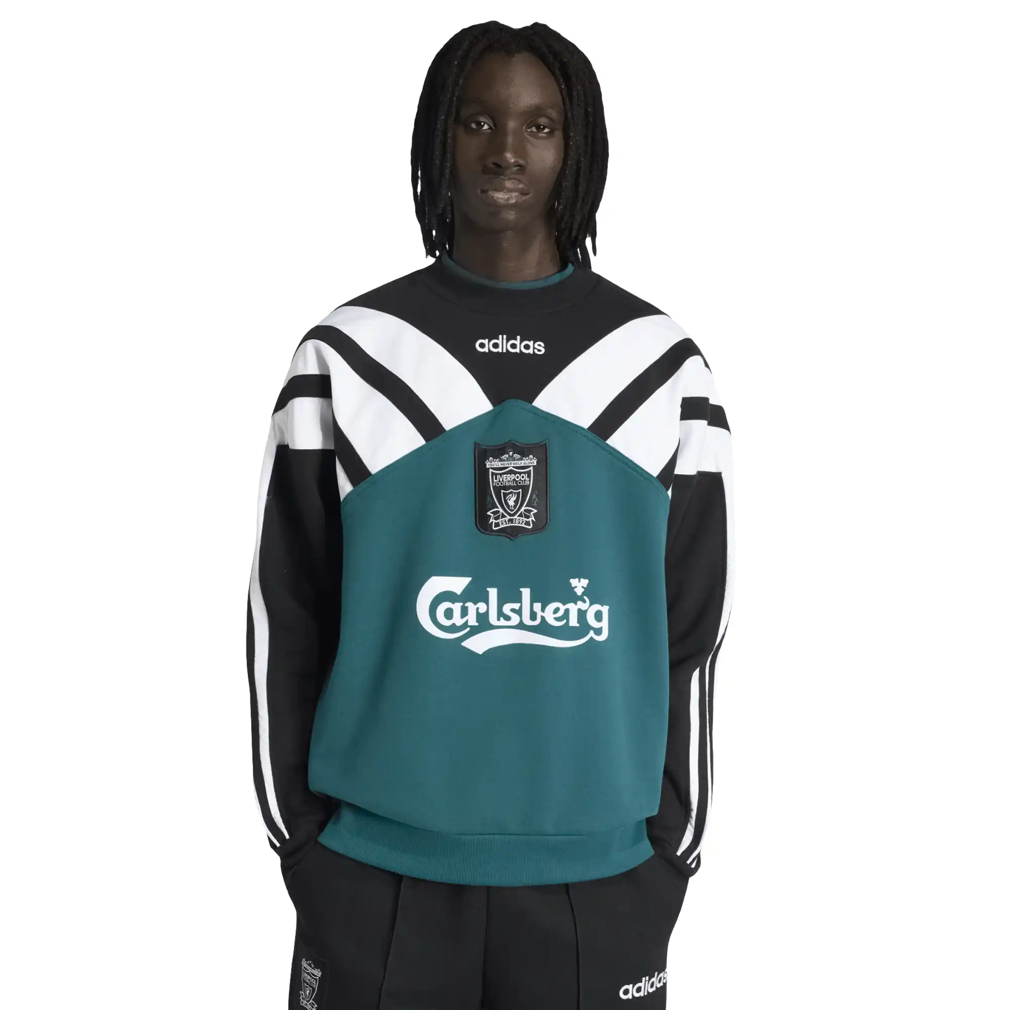 Sudadera adidas Futbol Liverpool FC Crew 95 Hombre KA8098