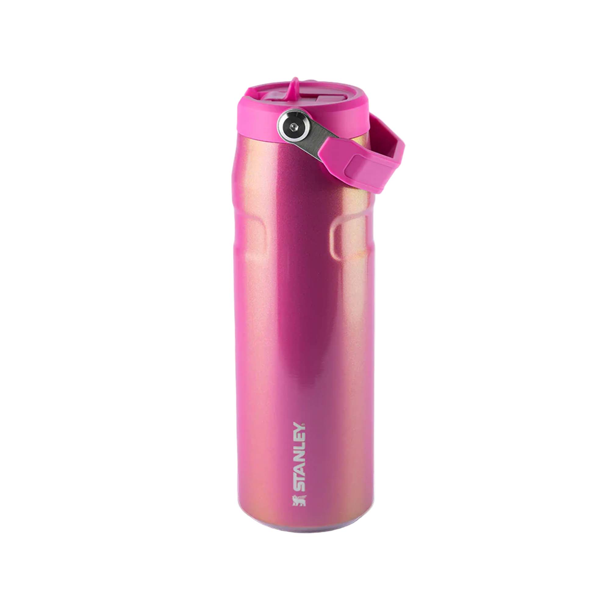 Termo Stanley Multideportes Iceflow Aerolight Flip Straw 24 Oz Dazzle Pink Shimmer