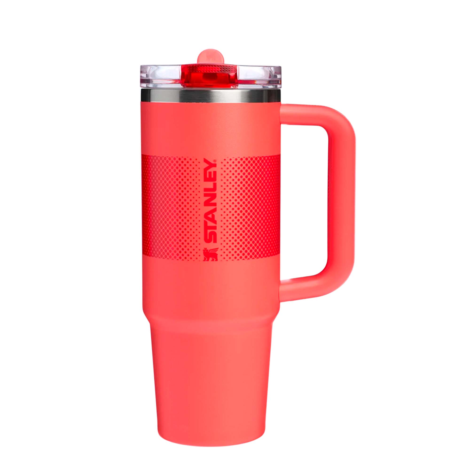 Termo Stanley Multideportes Quencher Protour Fade 30 Oz Hot Coral Fade