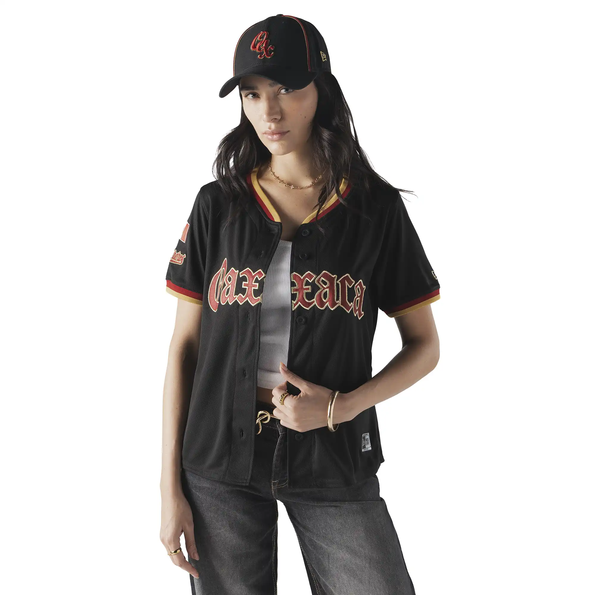 Jersey New Era LMB Guerreros de Oaxaca Visita 2026 Mujer 60945168