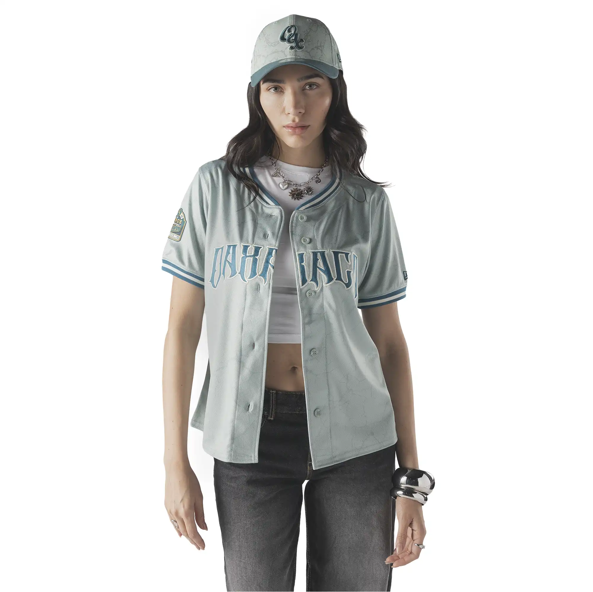 Jersey New Era LMB Guerreros de Oaxaca Alternativo 2026 Mujer 60945156