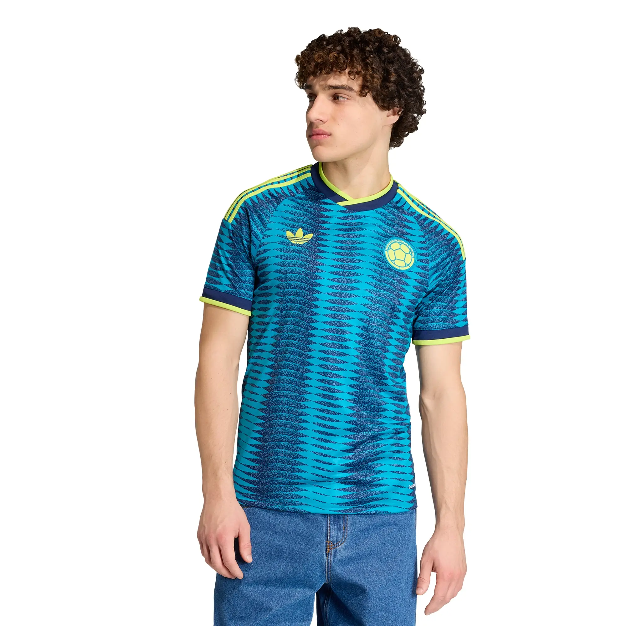 Jersey adidas Futbol Colombia Visita Fan 2026 Hombre JL6974