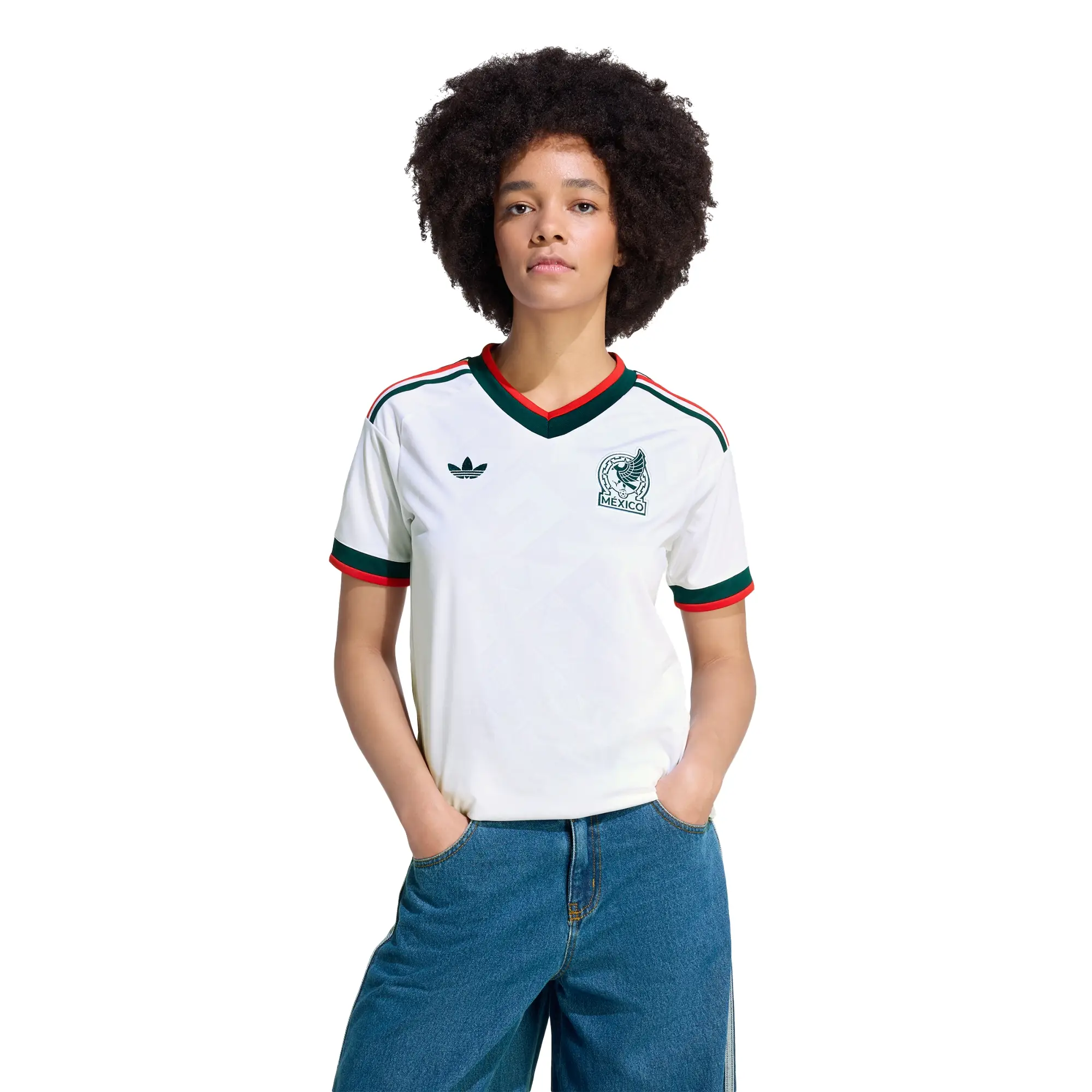 Jersey adidas Futbol Selección Mexicana Local Visita 2026 Mujer JY5541
