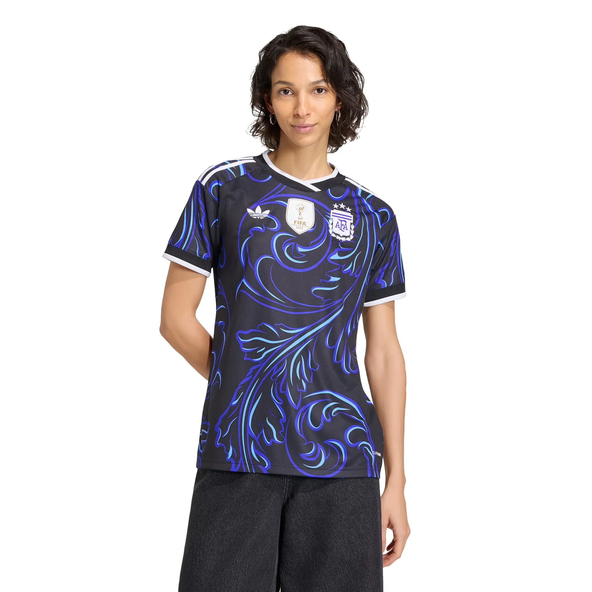Jersey adidas Futbol Argentina Visita Fan 2026 Mujer KB0639