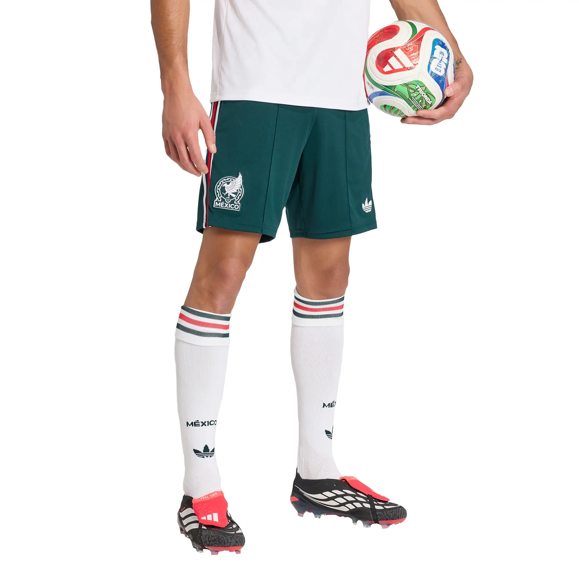 Short adidas Futbol Selección Mexicana Visita 2026 Hombre KD1495