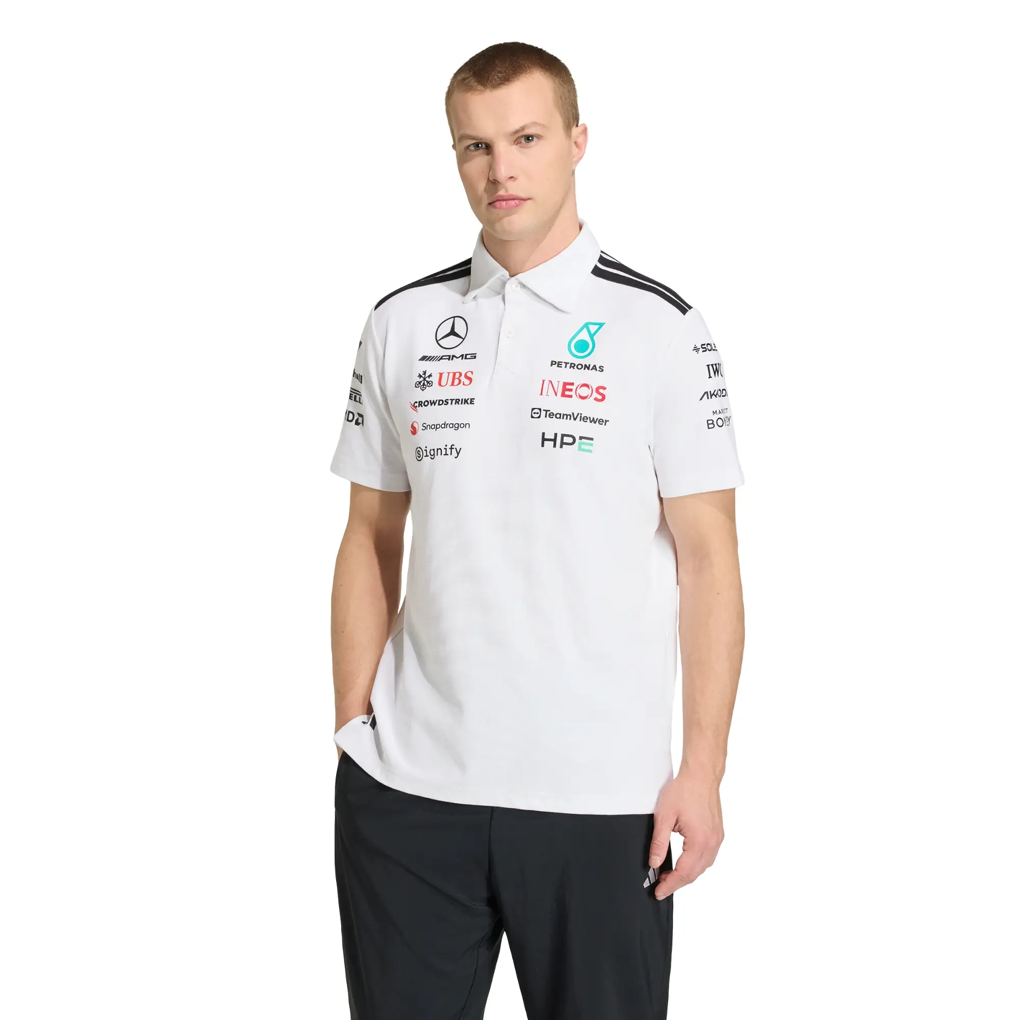 Polo adidas Casual Mercedes - AMG Petronas Formula 1 Team Engineers Hombre KE5524