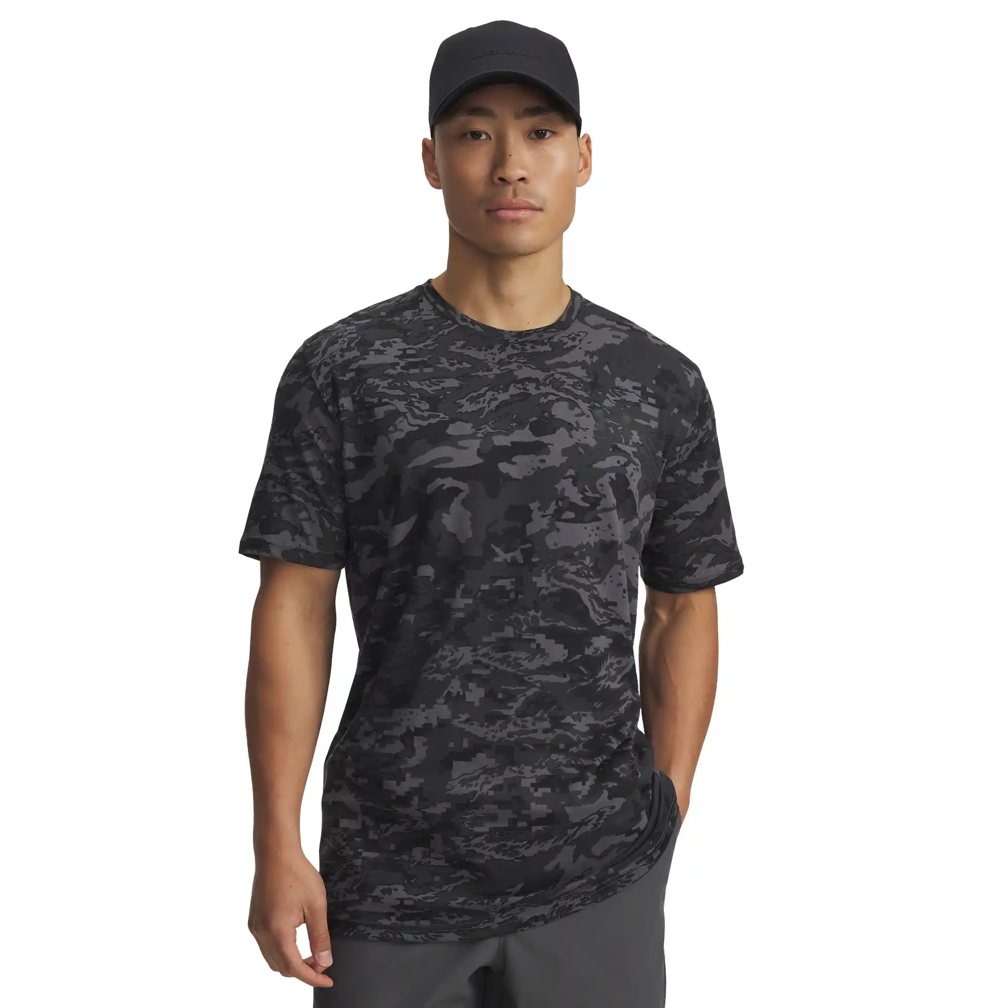 Playera Under Armour Entrenamiento ABC Camo Hombre 1357727-026