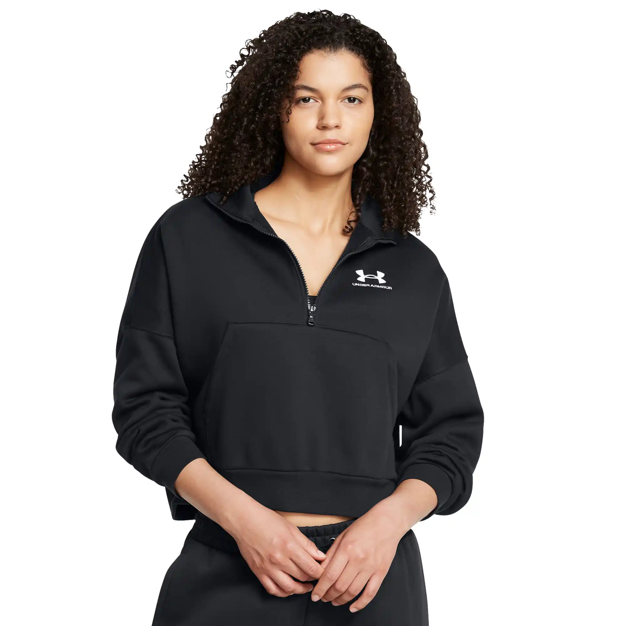 Sudadera Under Armour Entrenamiento Icon Fleece Mujer 1386460-001