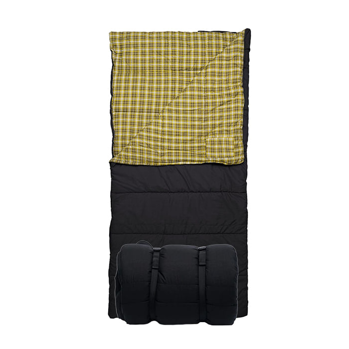 Bolsa de Dormir Teton Campismo Evergreen -7C Negro