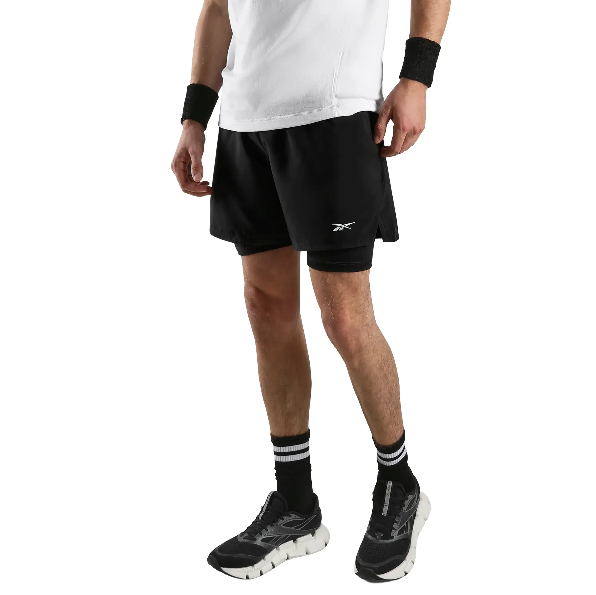 Short Reebok Correr Athlete 2 en 1 Hombre 100255033