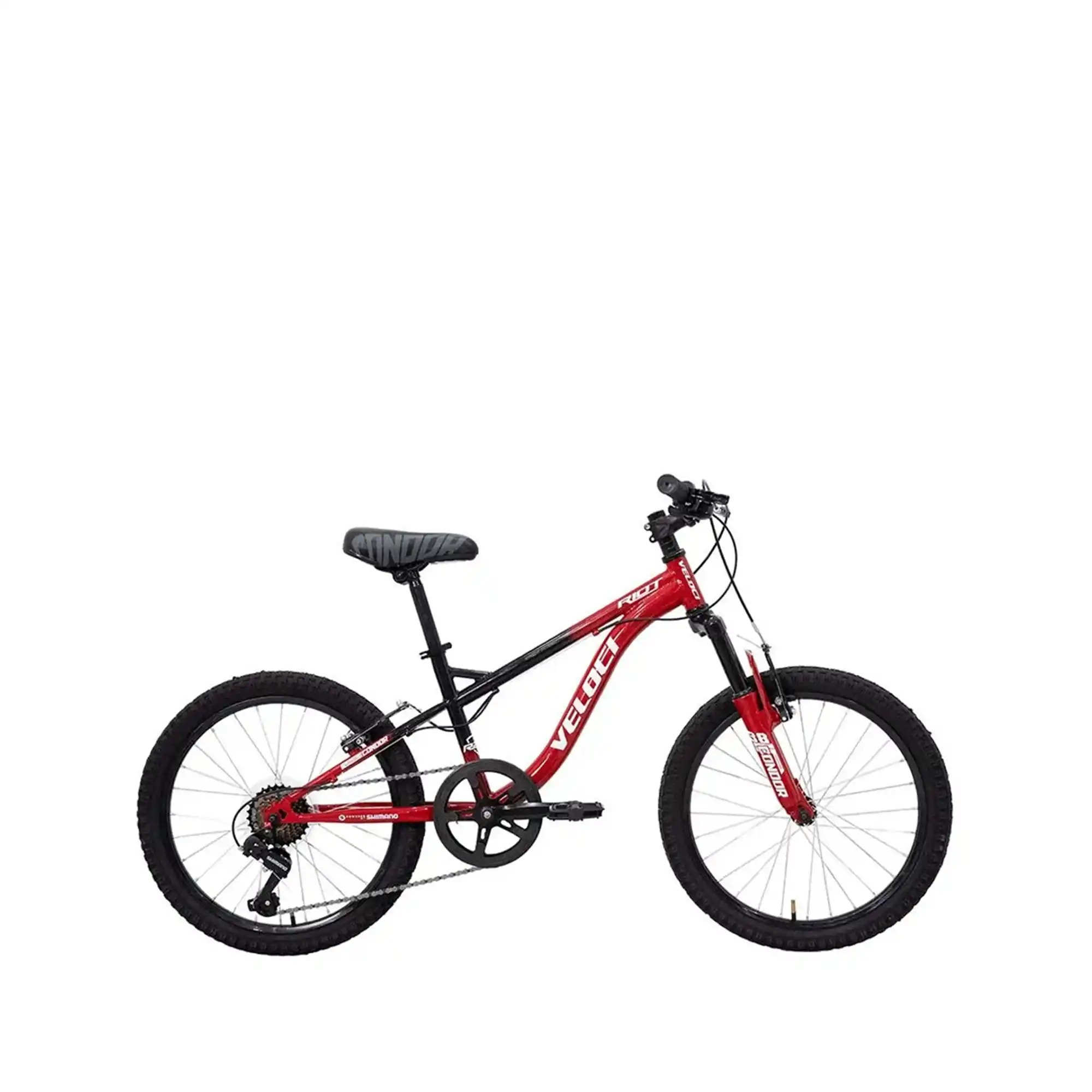 Bicicleta Veloci Urbana Riot Infantil Rojo
