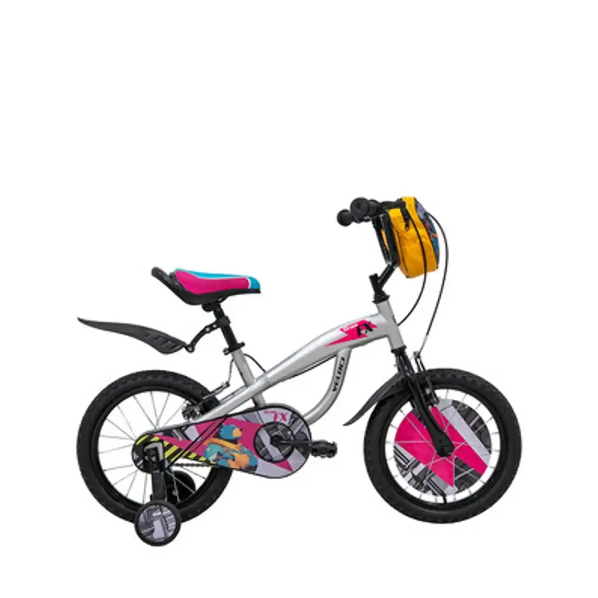 Bicicleta Veloci Gran FX BMX Infantil Unisex Plata