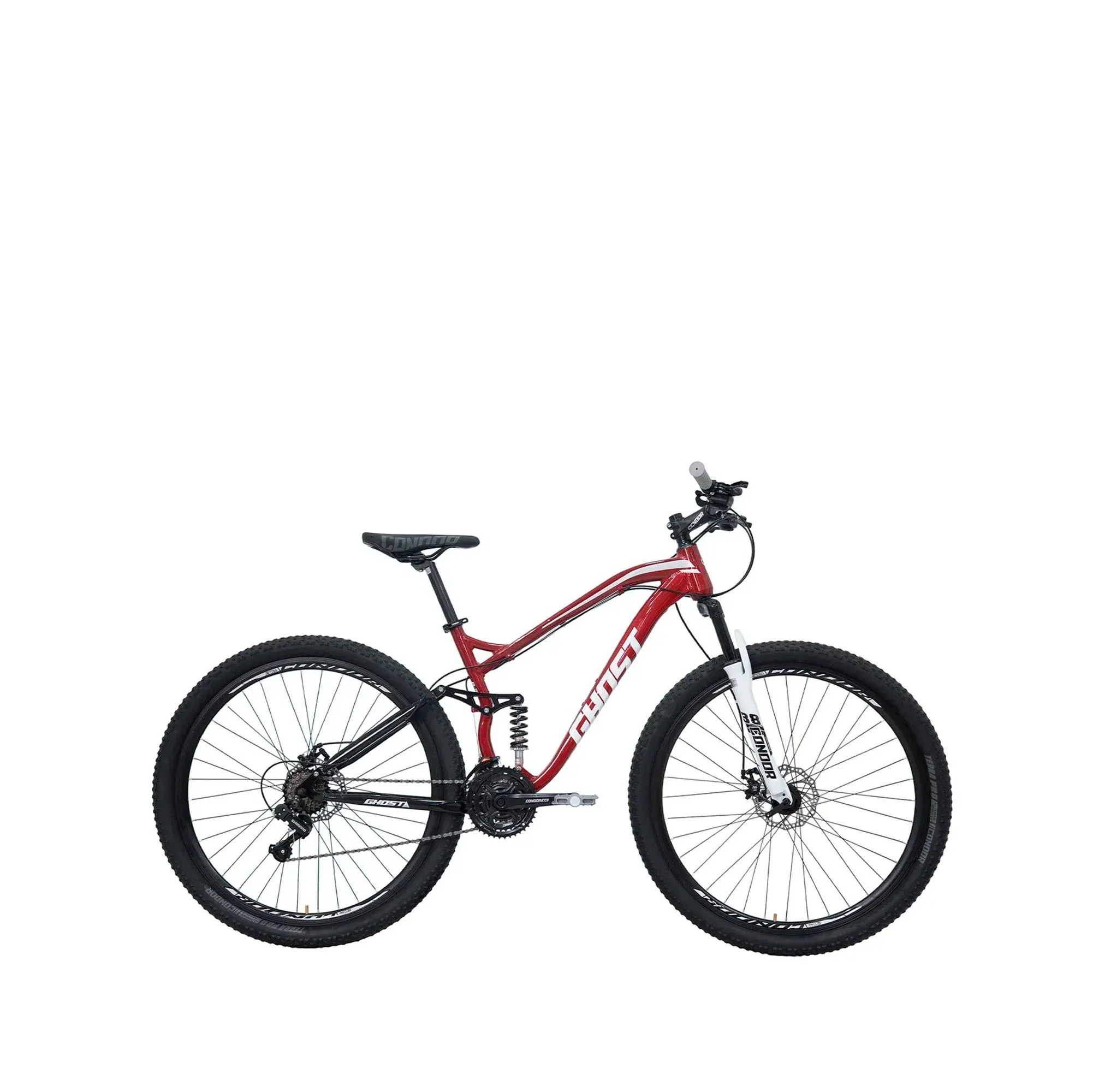Bicicleta Ghost Montaña Scrow Unisex Rojo