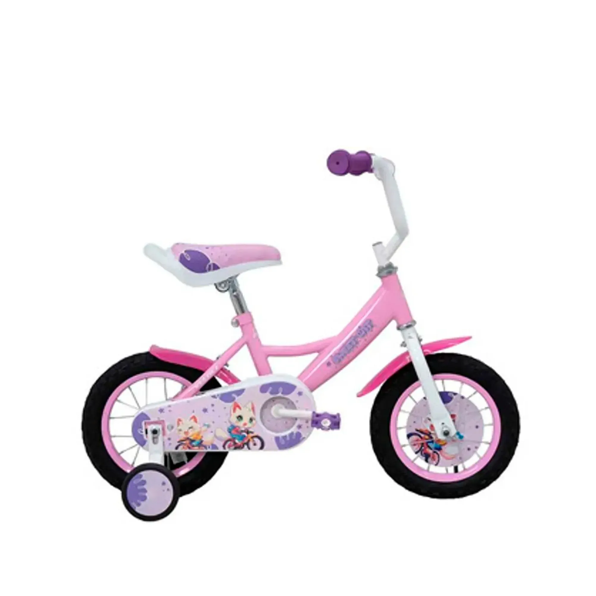 Bicicleta Veloci Urbana Sweet Cat Infantil Niña Rosa