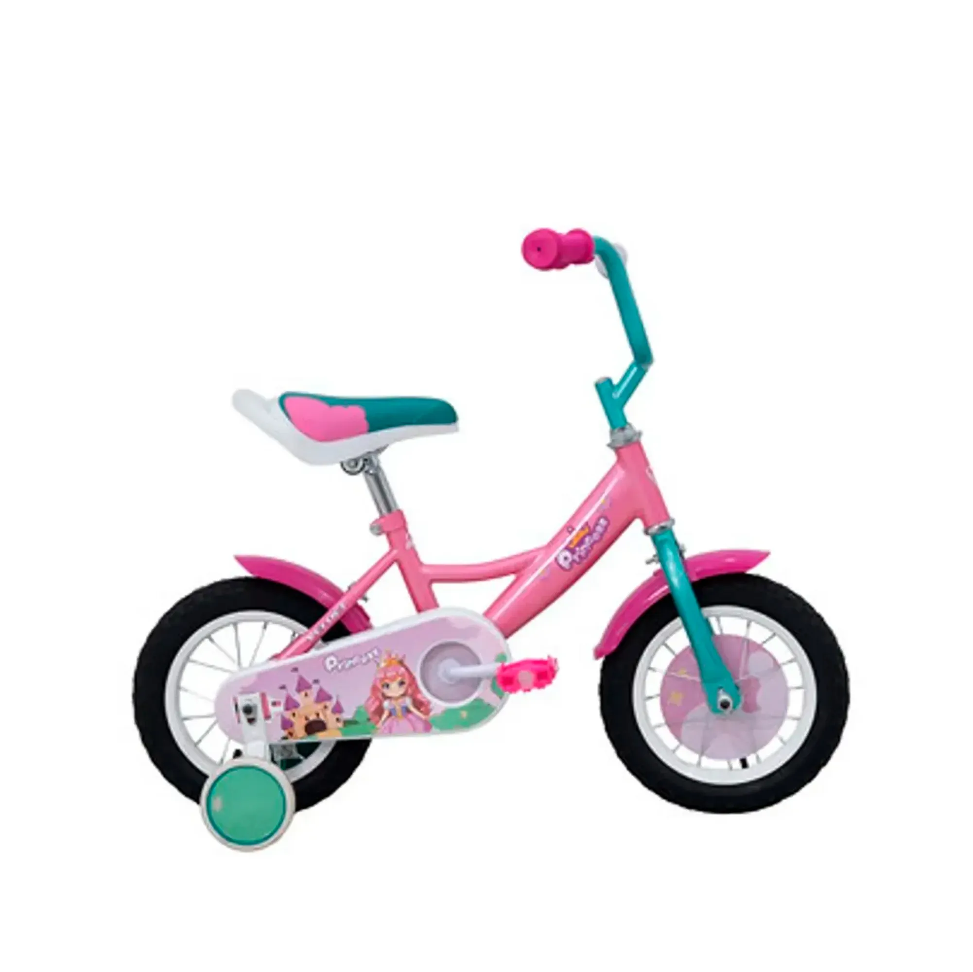 Bicicleta Veloci Urbana Princess Infantil Niña Rosa