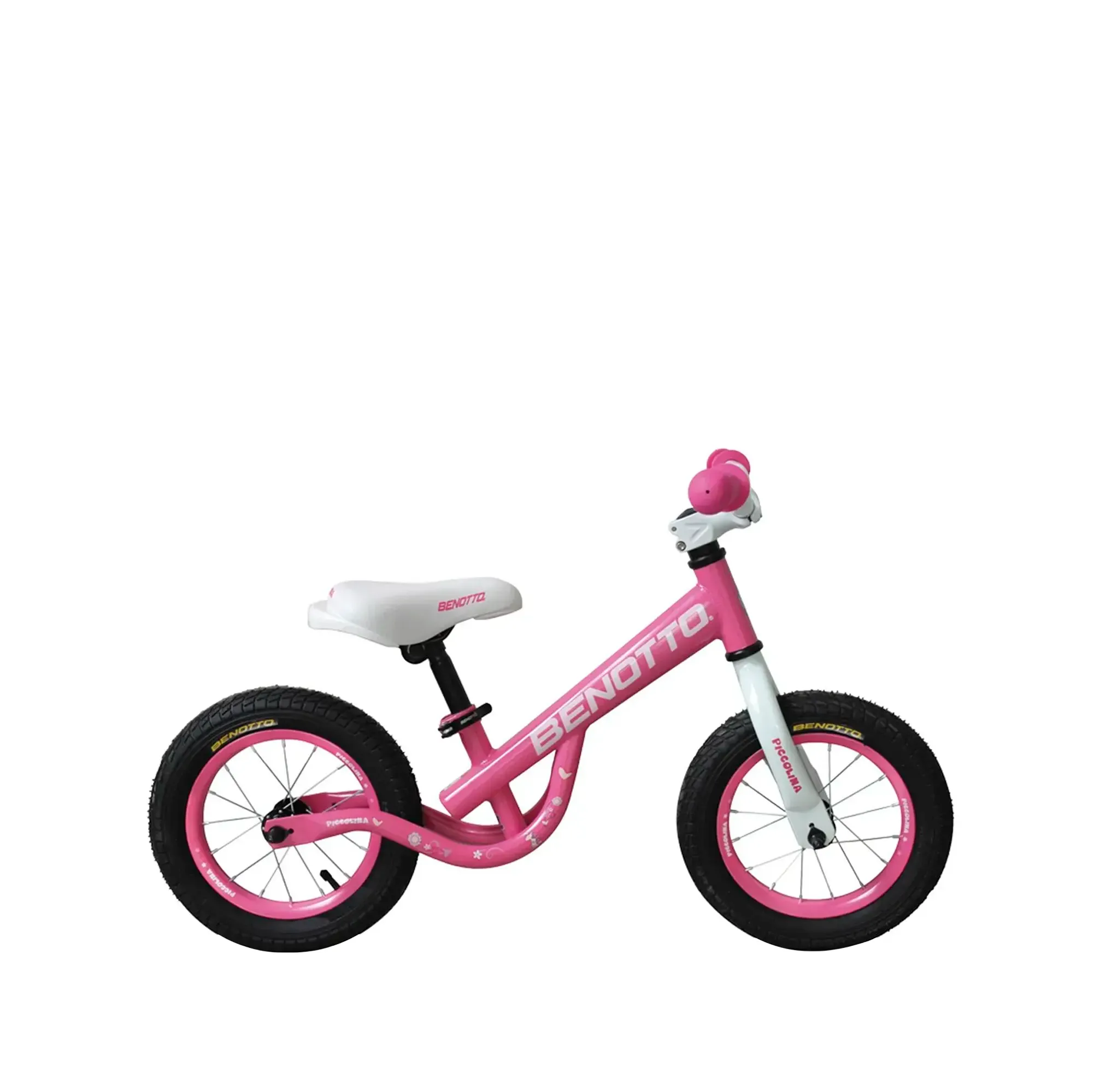 Bicicleta Benotto Urbana Piccolina Infantil Rosa Brillante